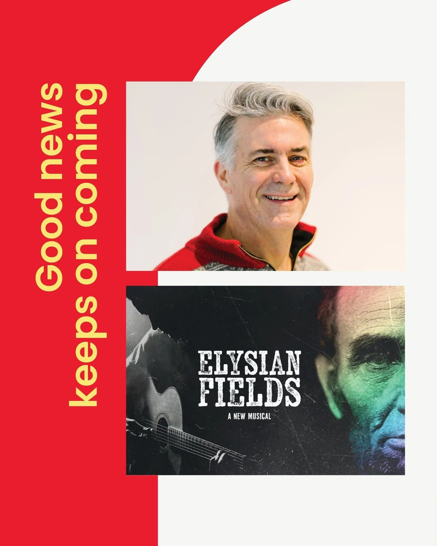 Lower and Middle School Music Teacher Steve Fisher is taking a new musical to the Off-Broadway stage!⁠
⁠
"Elysian Fields," a new musical co-written by Mr. Fisher, will have its world premiere this month as an Equity Showcase Production. Mr.
