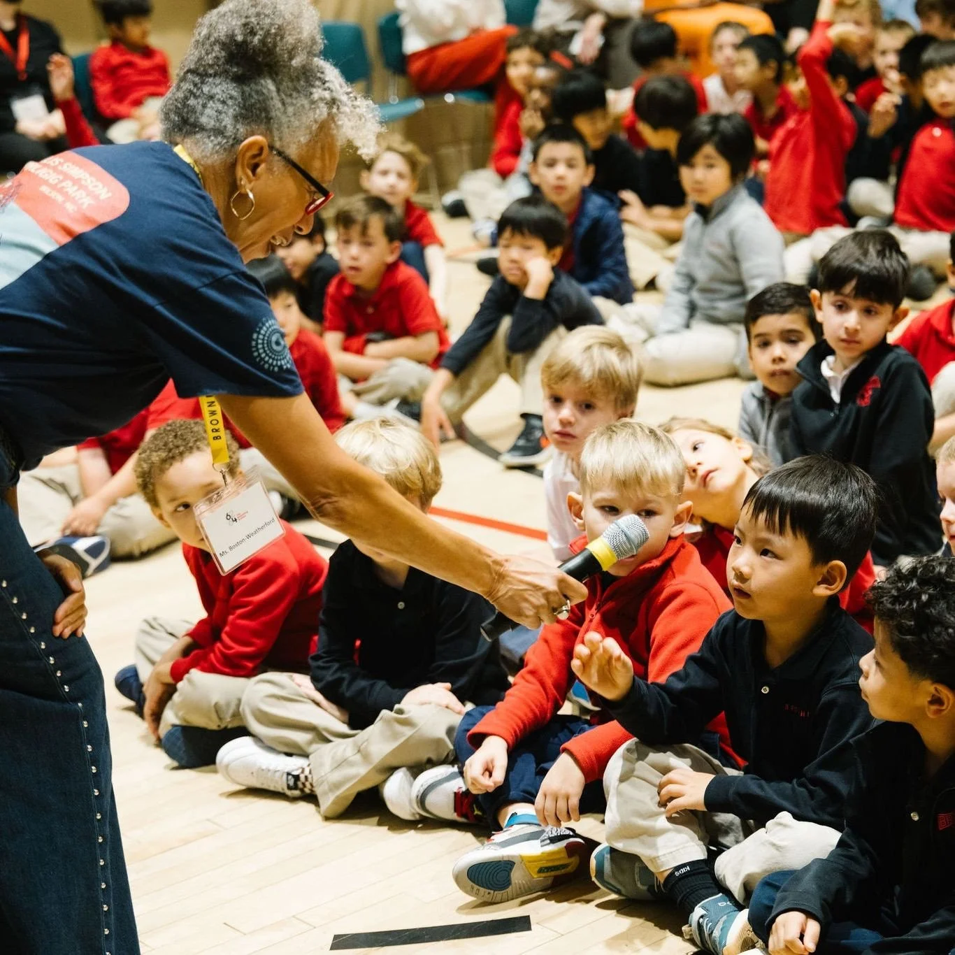 Book Fair week is here! Lower School students kicked things off with @CaroleWeatherford, an acclaimed children&rsquo;s author and poet whose books have earned a Newbery Honor and a Coretta Scott King Author Award. She shared a message about persisten