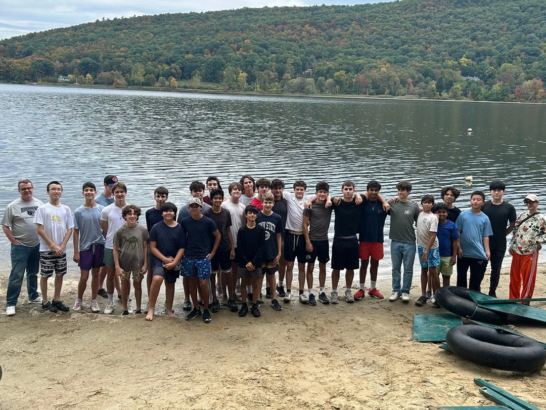 Grade 9 students and senior Peer Leaders traveled to Silver Lake in Sharon, CT, for two days of team-building and connection!⁠
⁠
Through Mountain Workshop activities and time together away from campus, the boys took on challenges, encouraged one anot