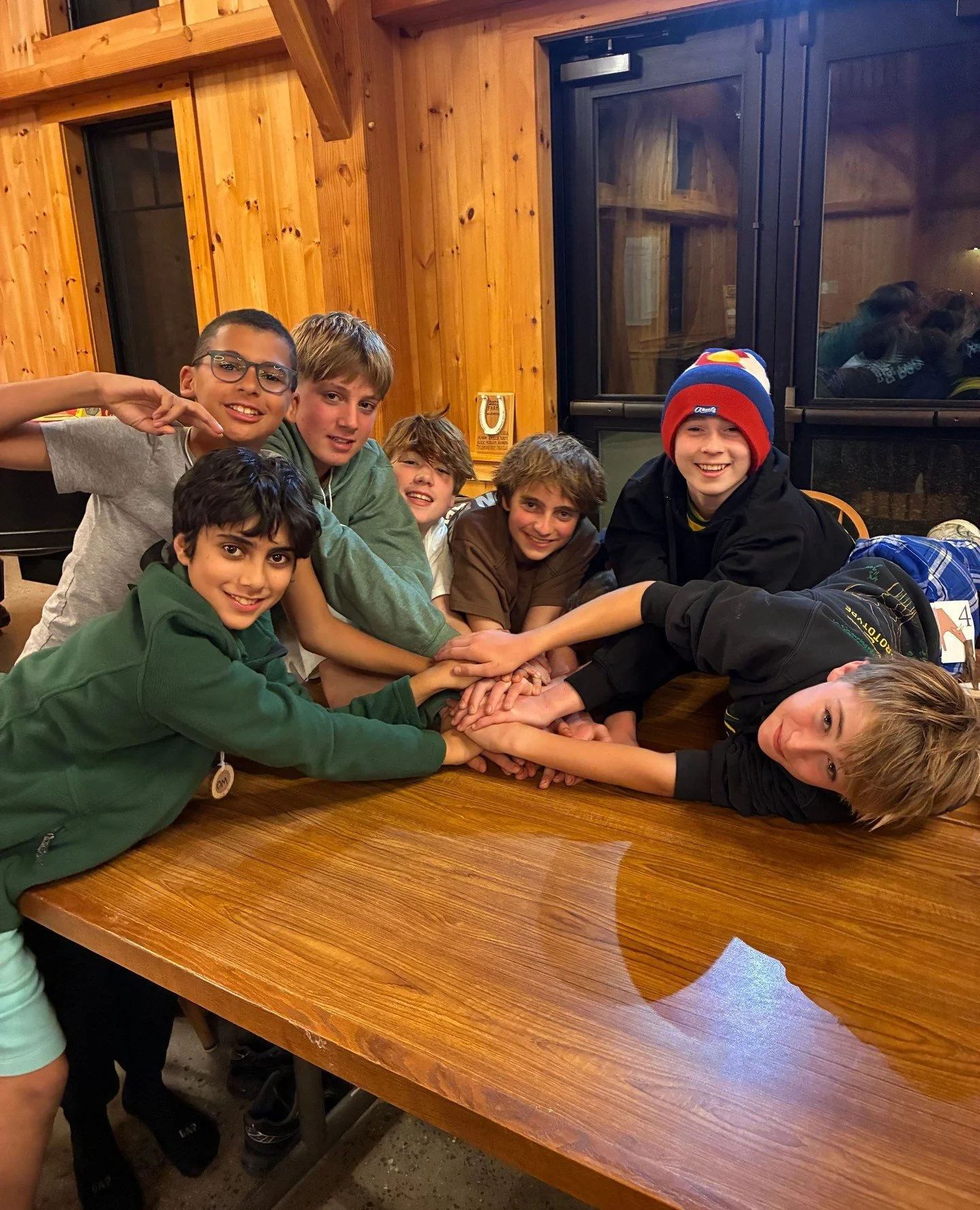 Did somebody say weekend? 🙌⁠
⁠
Greetings from Red Gate Farm, where Grade 7 boys are caring for animals, tending the land, and building connections through life on a working farm  in Ashfield, MA!