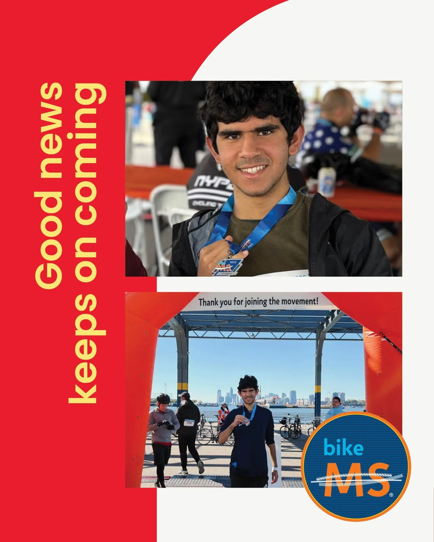 Giving back takes many forms beyond the Red Doors. For junior Rayan M. &rsquo;28, it meant a 30-mile bike ride for a cause close to his family. ⁠
⁠
Rayan recently completed his second consecutive @MSBikeTour in support of the National MS Society. His