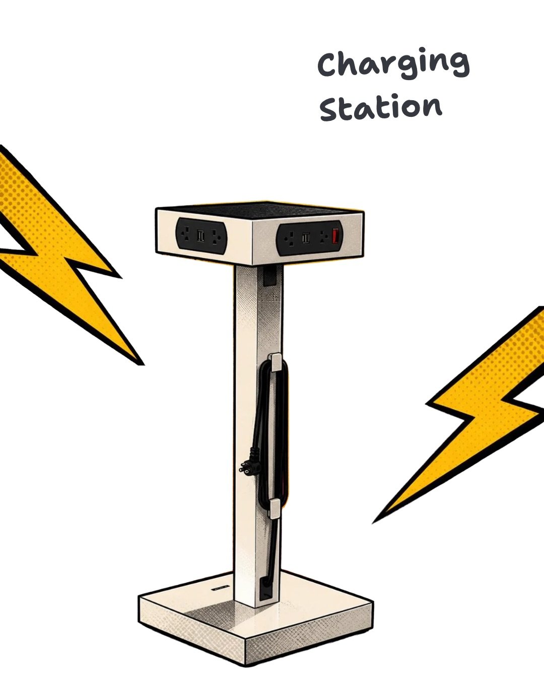 Charging tower