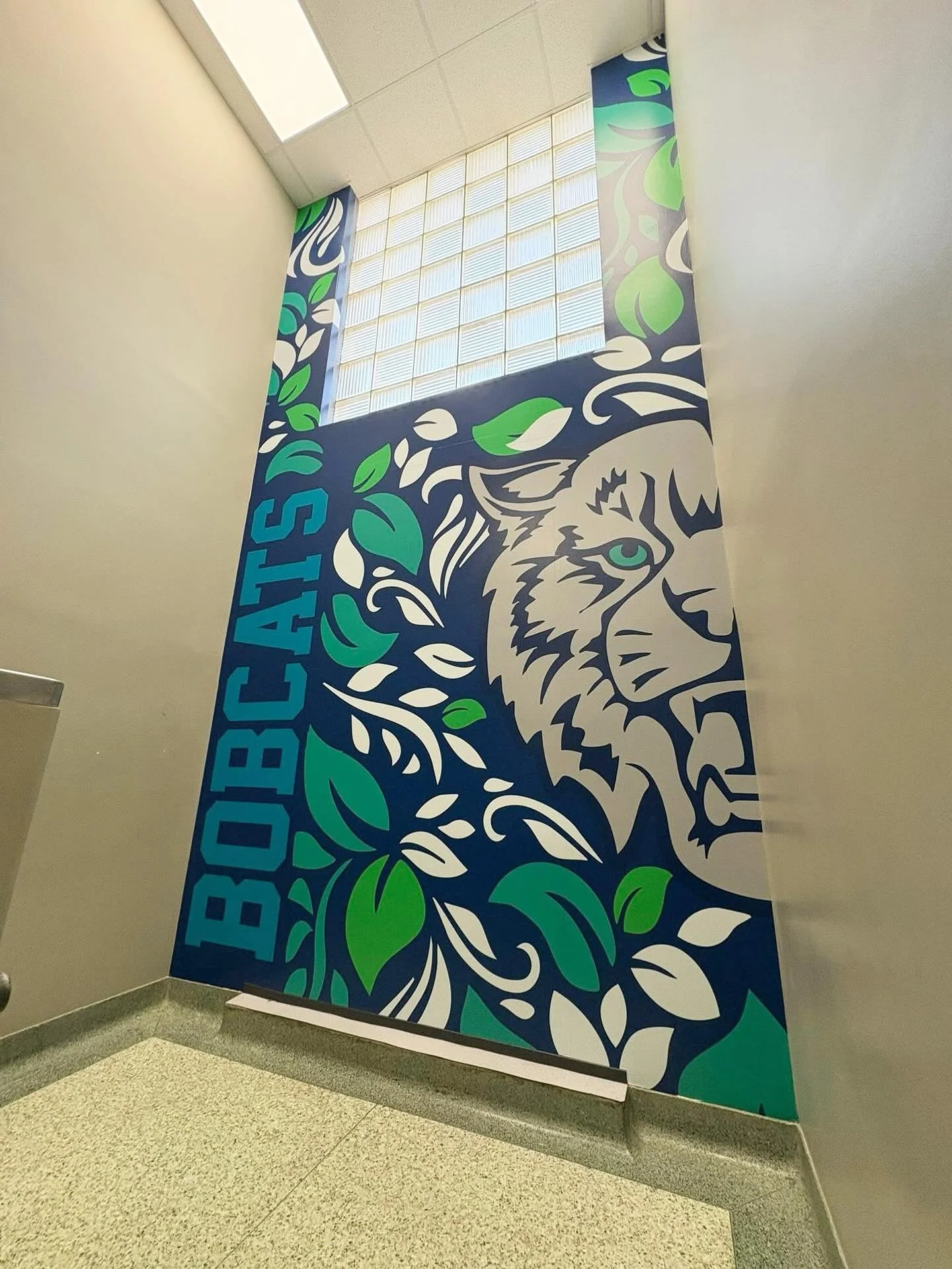 Just installed and Look how pretty! Design for @413.signs client Bell Elementary.