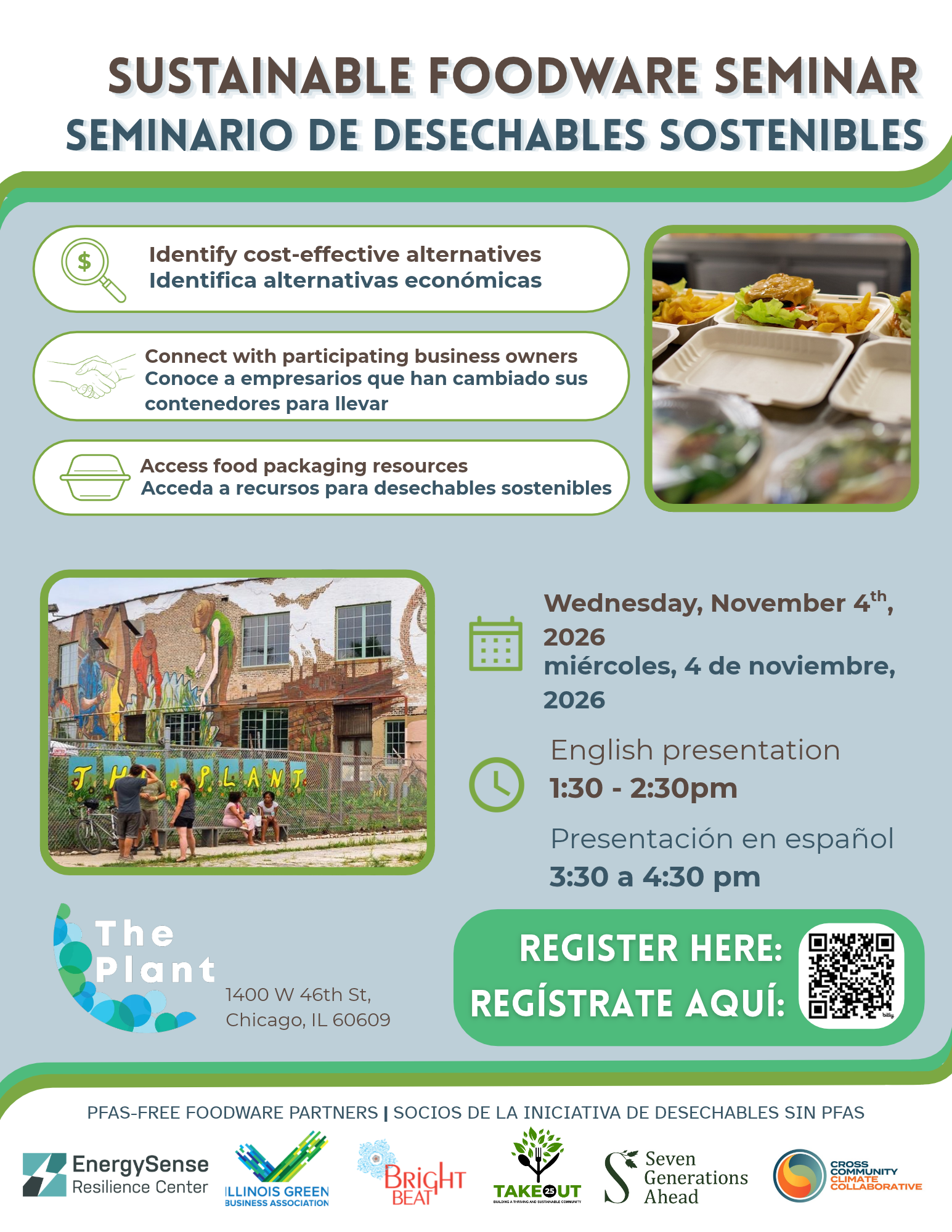 Sustainable Foodware Seminar - Seminario de Desechables Sostenibles