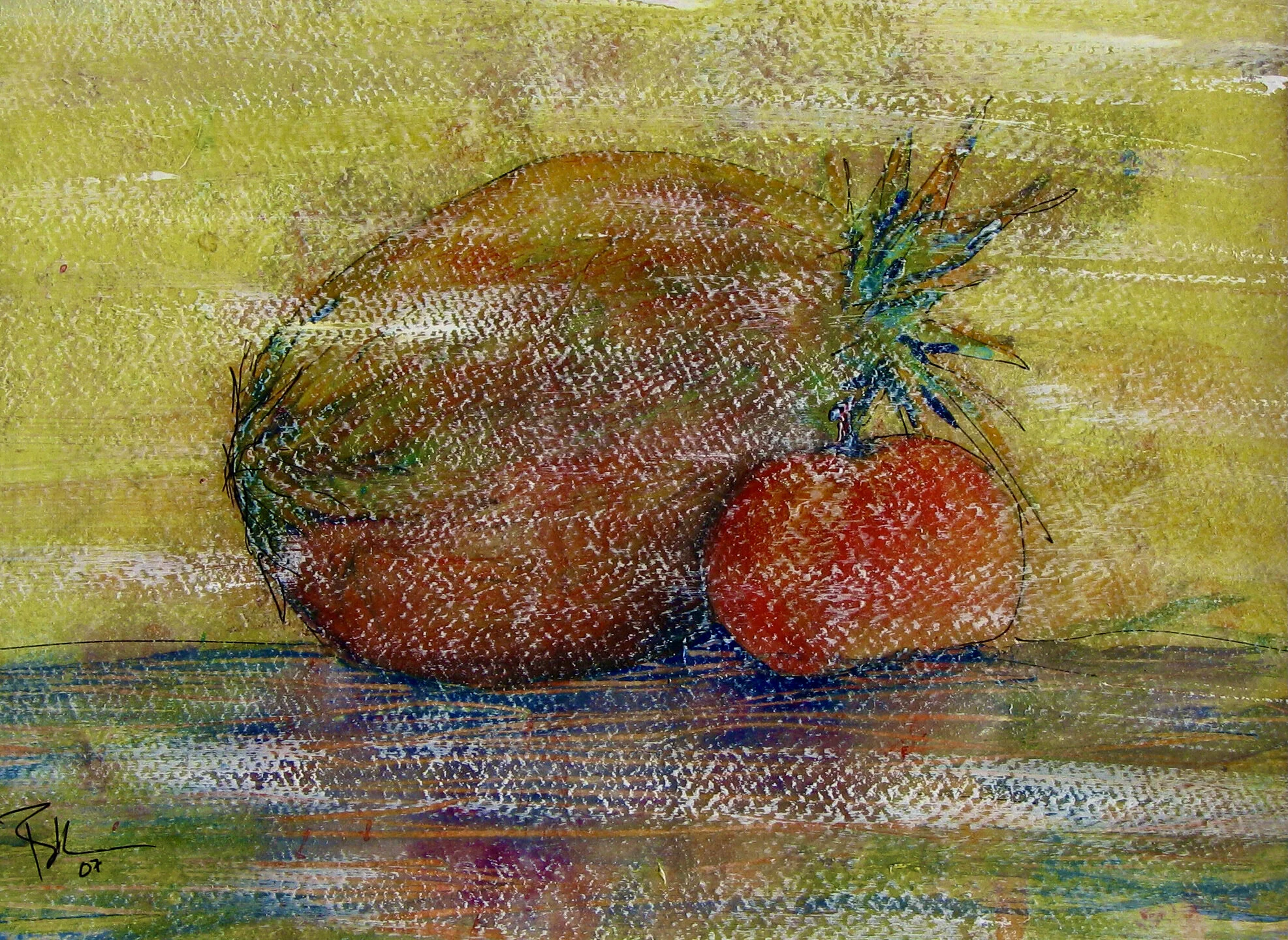 Pineapple and Tomato