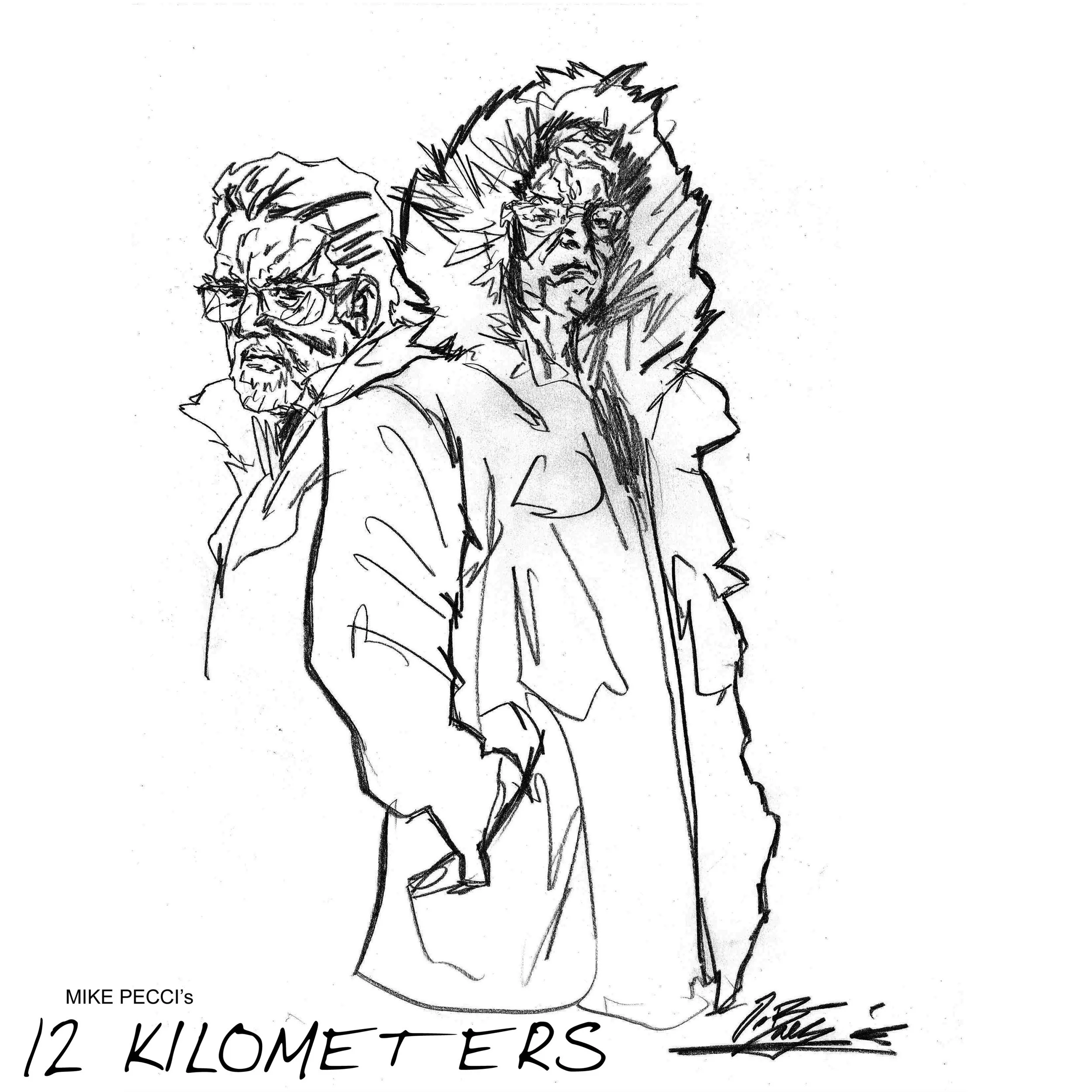 12Kilometers character sketches