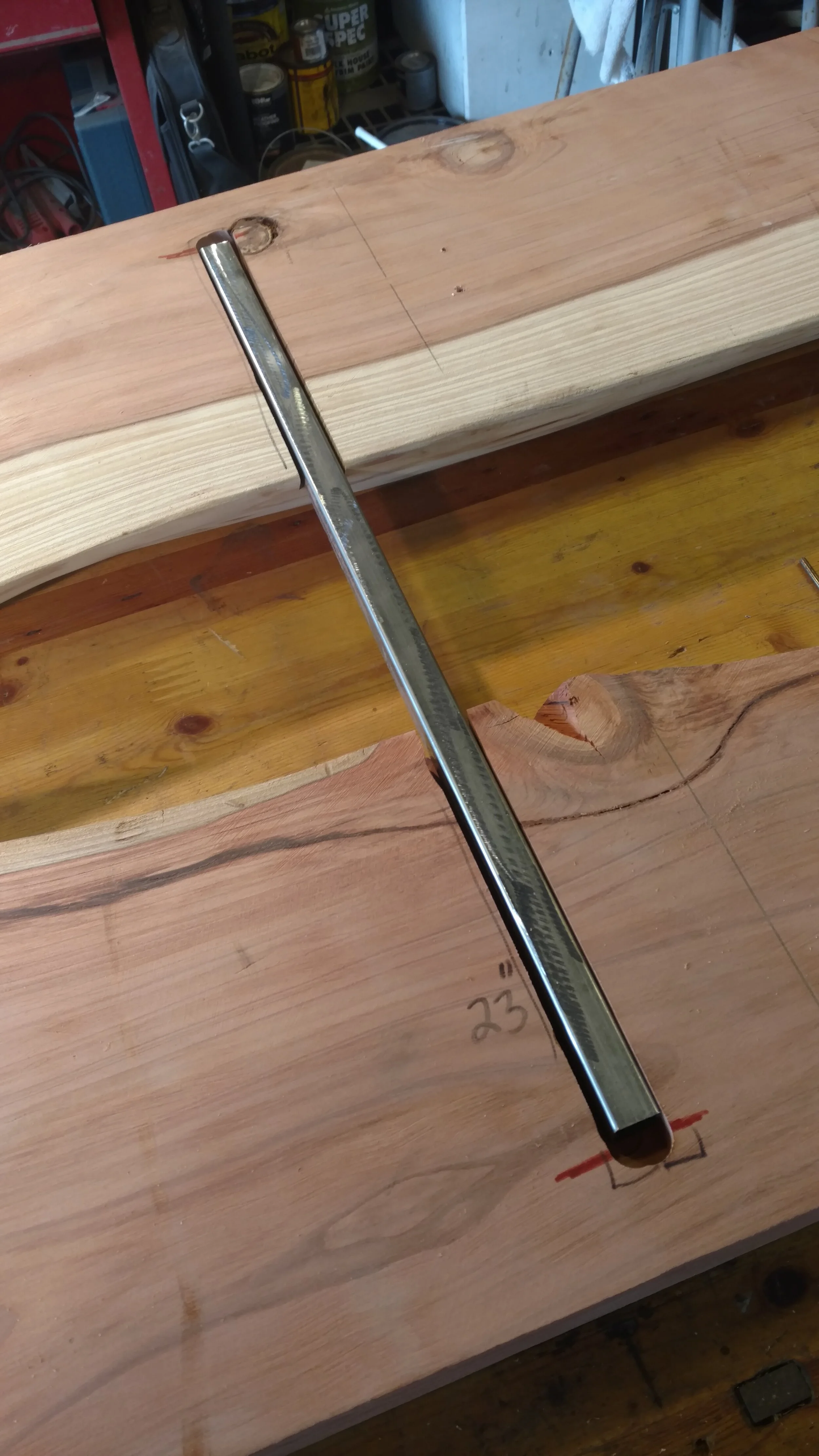 Routering in square tubing