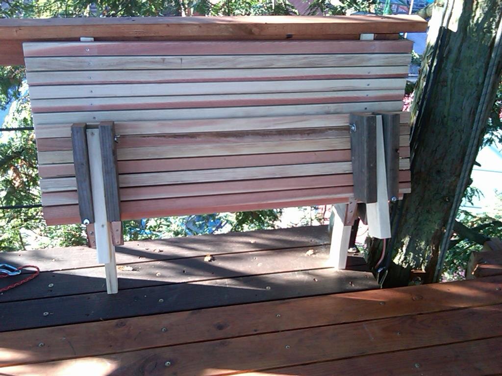 I built it so it could fold away and take up less space