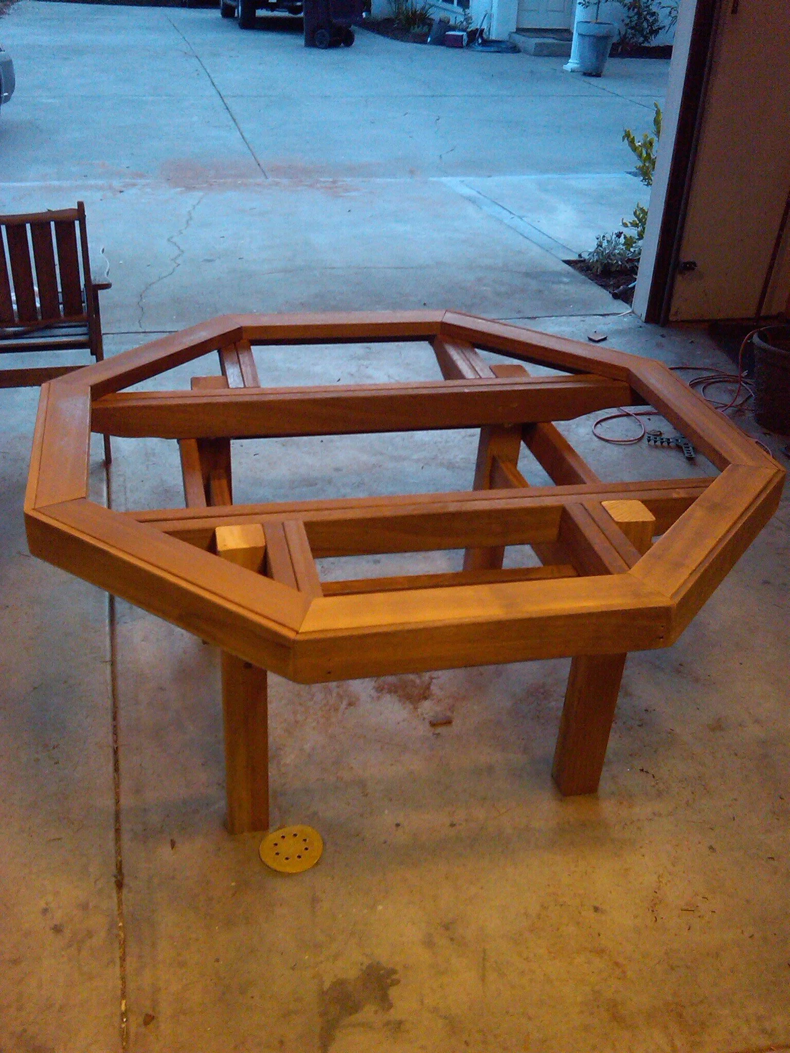 This table will be heavy, but super strong