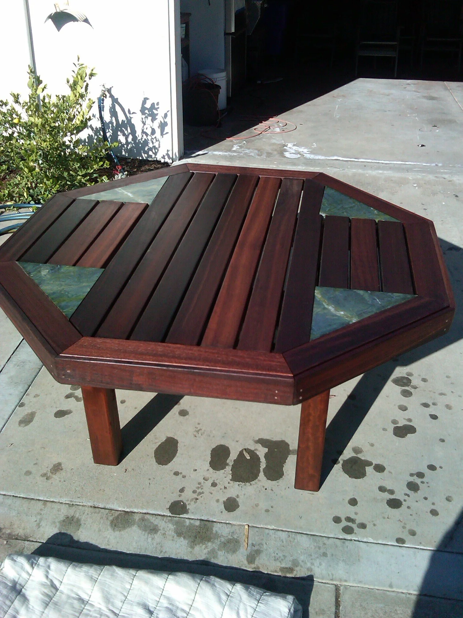 Great indoor or outdoor table ready to go.