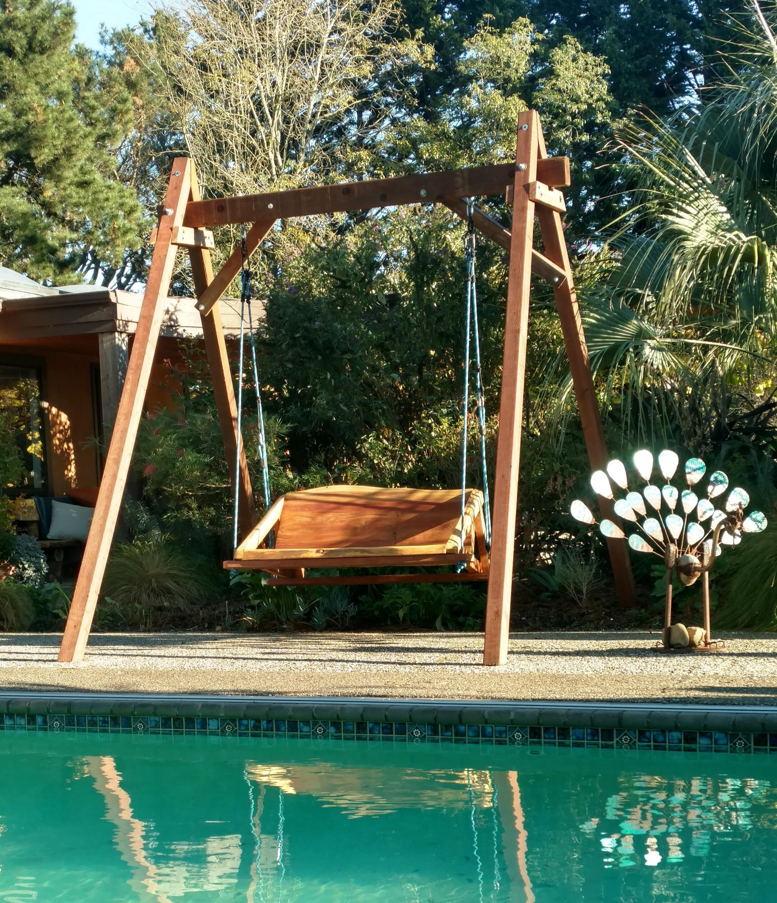 Redwood Swing (custom built to order $6,000.00 - $8,000.00)