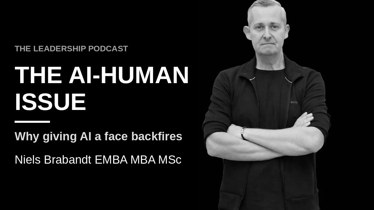 #588 The AI-Human Issue: Why Giving AI a Face Backfires | Niels Brabandt