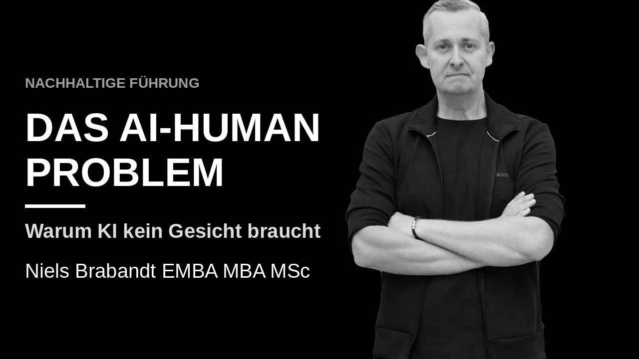 #510 Das AI-Human Problem: Warum KI kein Gesicht braucht | Niels Brabandt