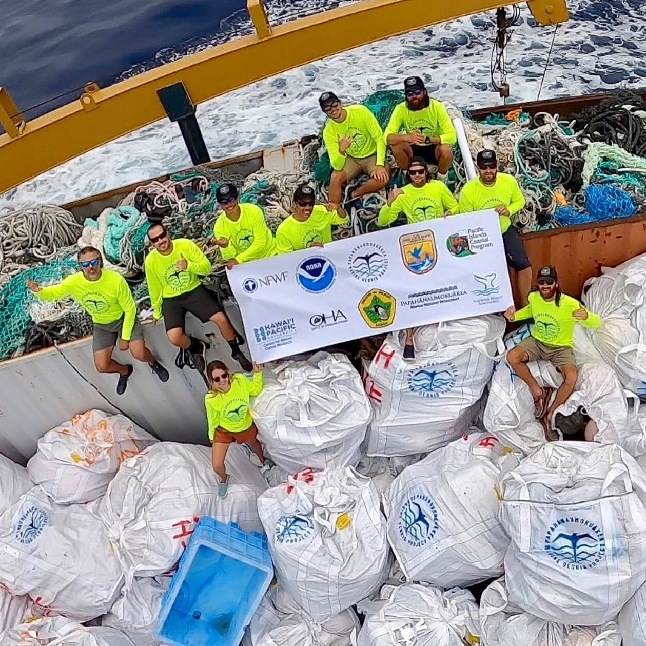 We&rsquo;d like to send a huge thank you to the government agencies that were instrumental in the execution of our Spring 2021 Mission. Mahalo nui to @noaa, @usfws, @hawaiidlnr, @noaasanctuaries, and @oha, for your valuable partnership as we work tog