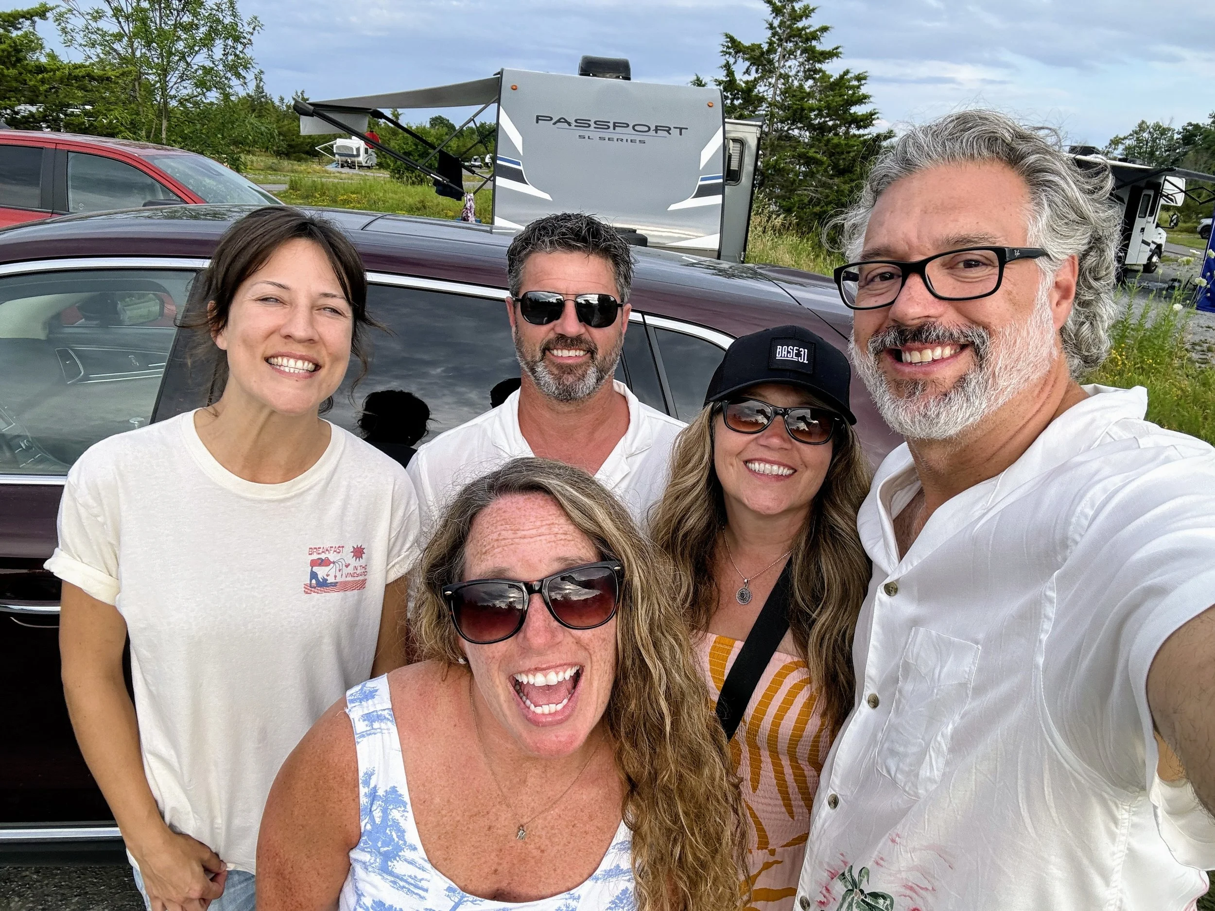 Repeat clients at the End of their Tour (Copy)