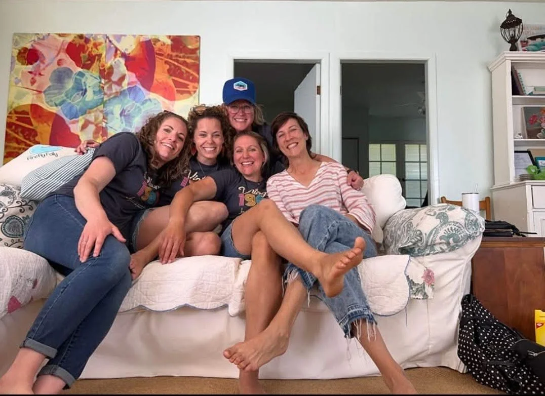 Sunlight shining on our faces after a successful hidden gem tour of PEC. Nothing but smiles with this group of girlfriends!