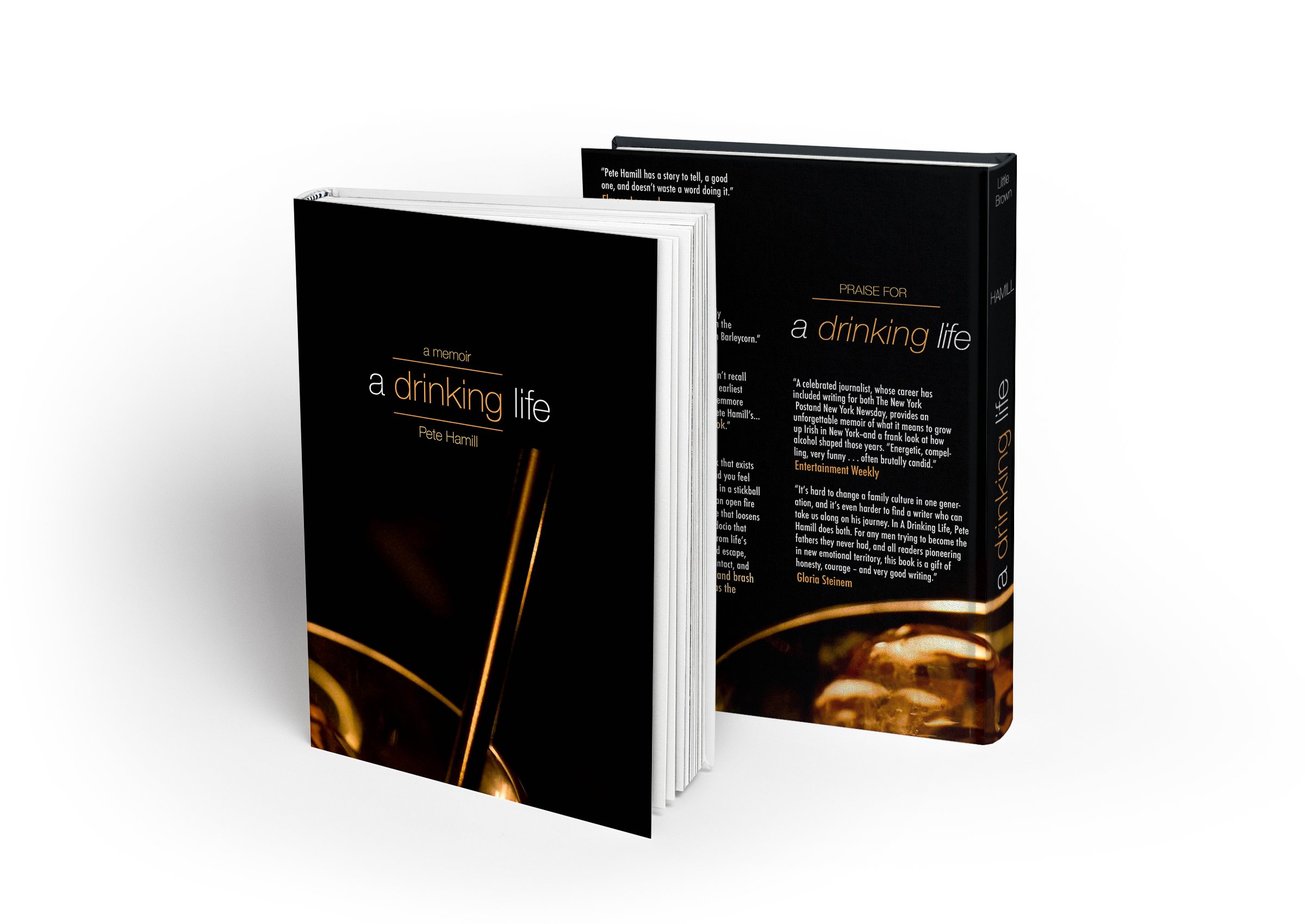 A Drinking Life Book Design