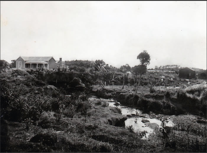 view from stream