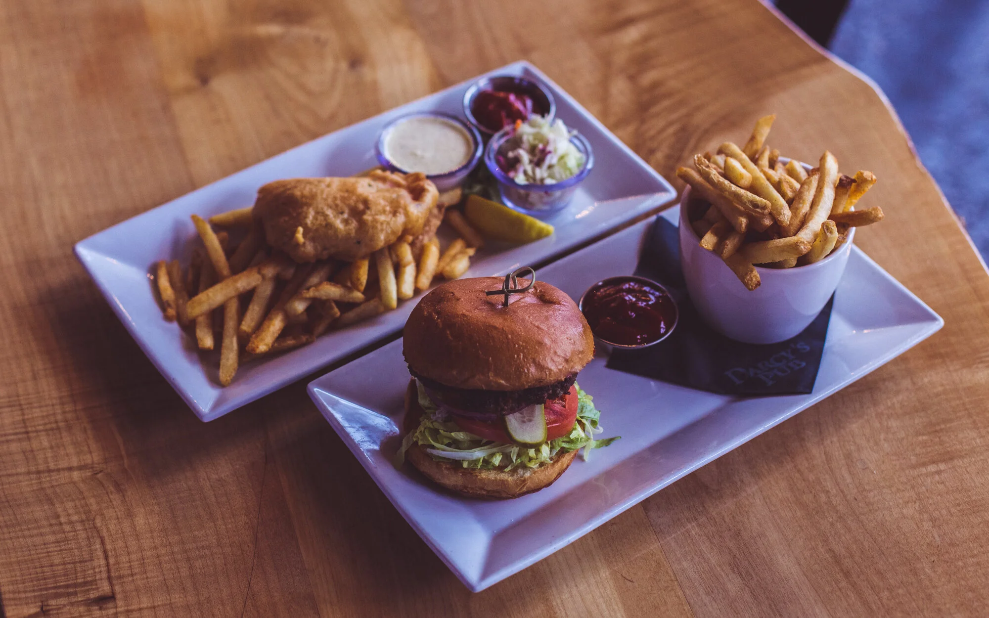 Westshore Food — Darcy's Pub