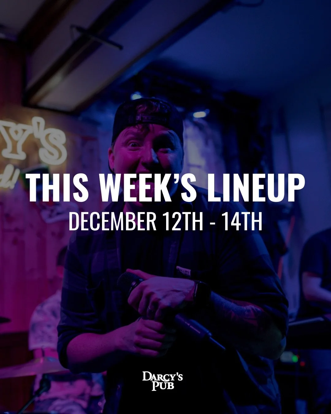 This weekend at Darcy&rsquo;s 🎶🥁 

#downtown #victoria #livemusic #gamenights #victoriaevents #musicbingo #coverbands #foodspecial #vicfoodie #viceats #nightlife #weekdayevents #localartists