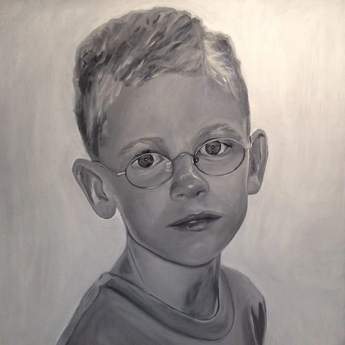 Dylan (2014) Oil on canvas, 32" x 30" Sold