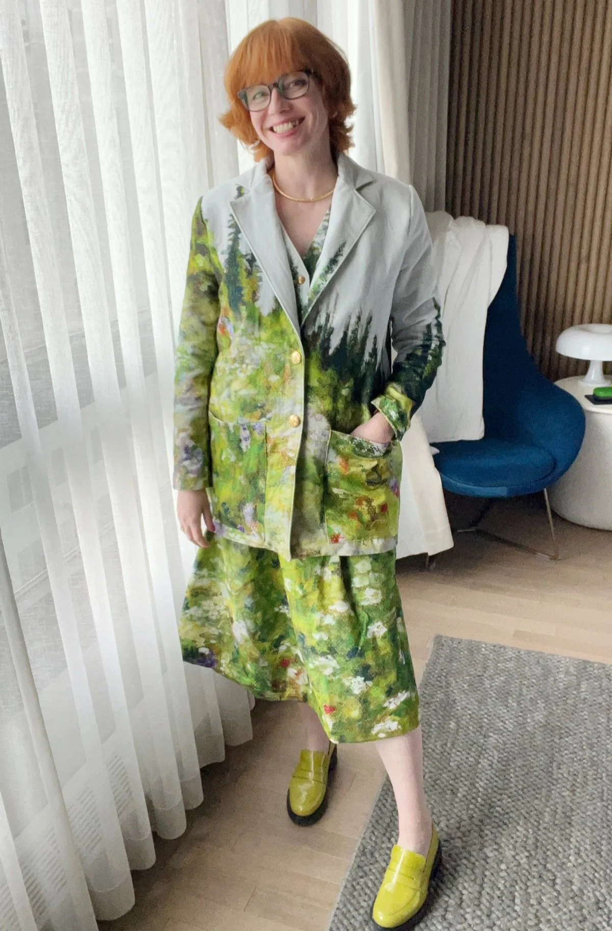 Wildflower Mountain Textile (Fabric by the Yard)