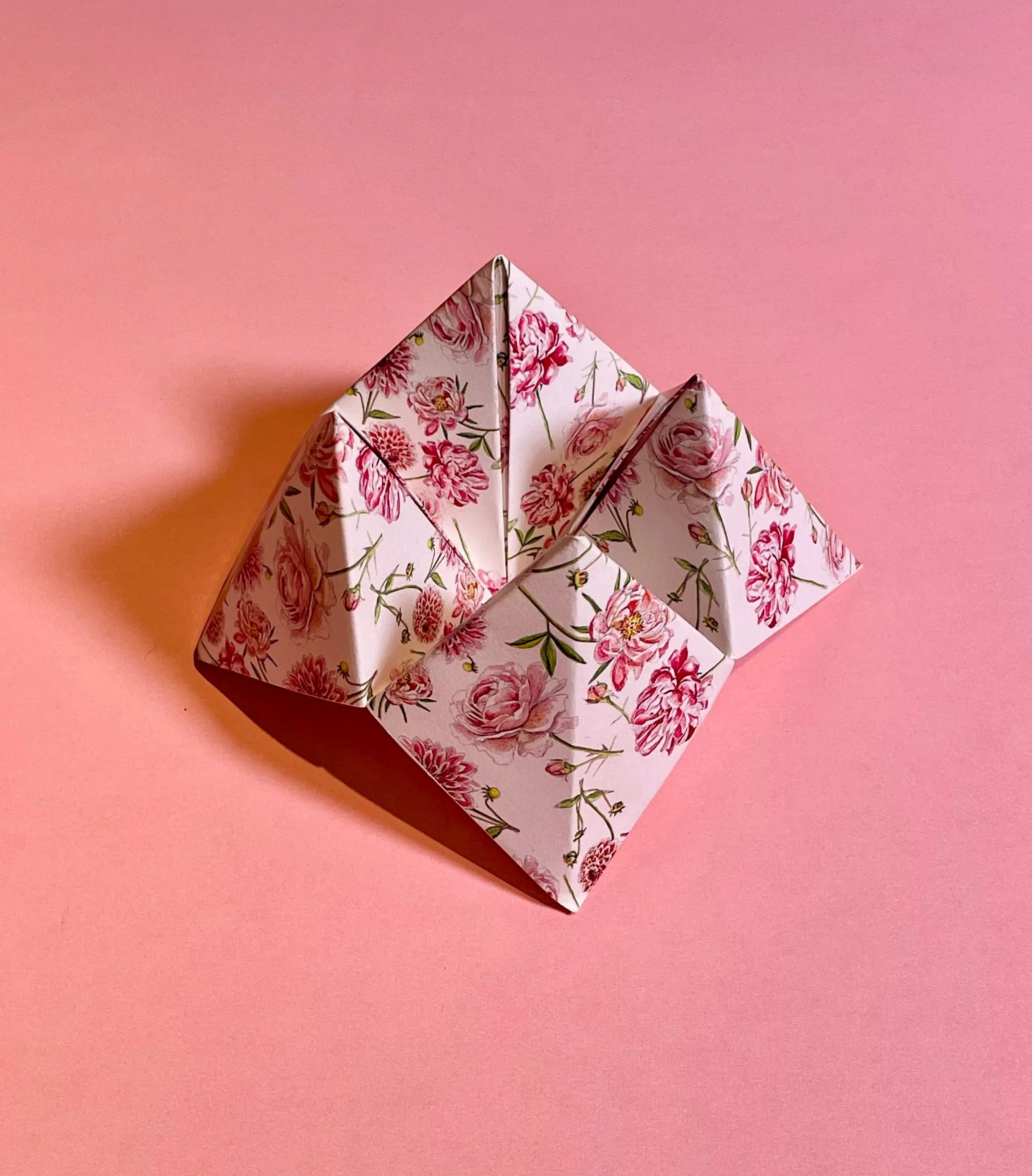 Origami Fortune Teller Instructions