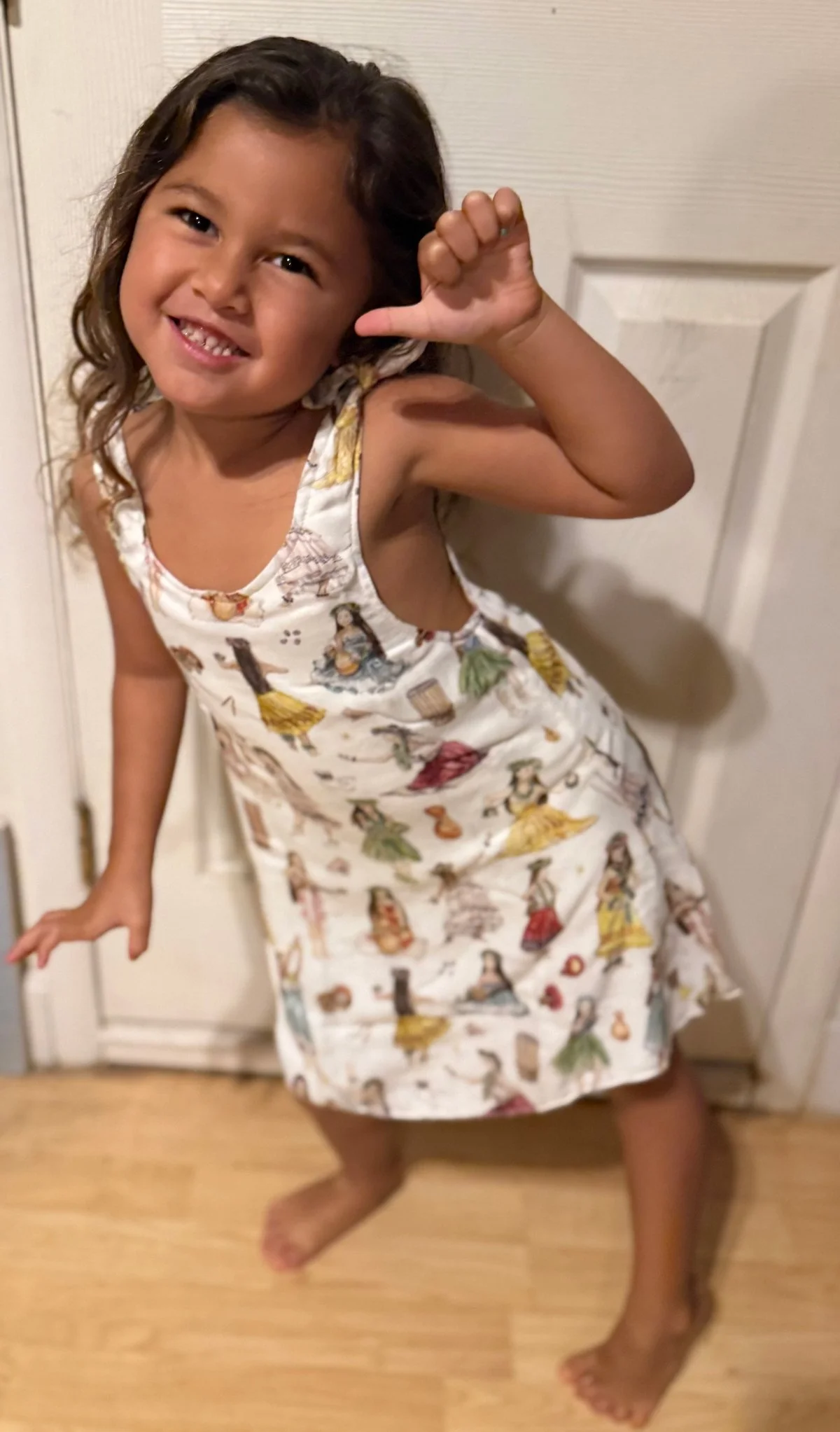 Hula Watercolor Textile (Fabric by the Yard)