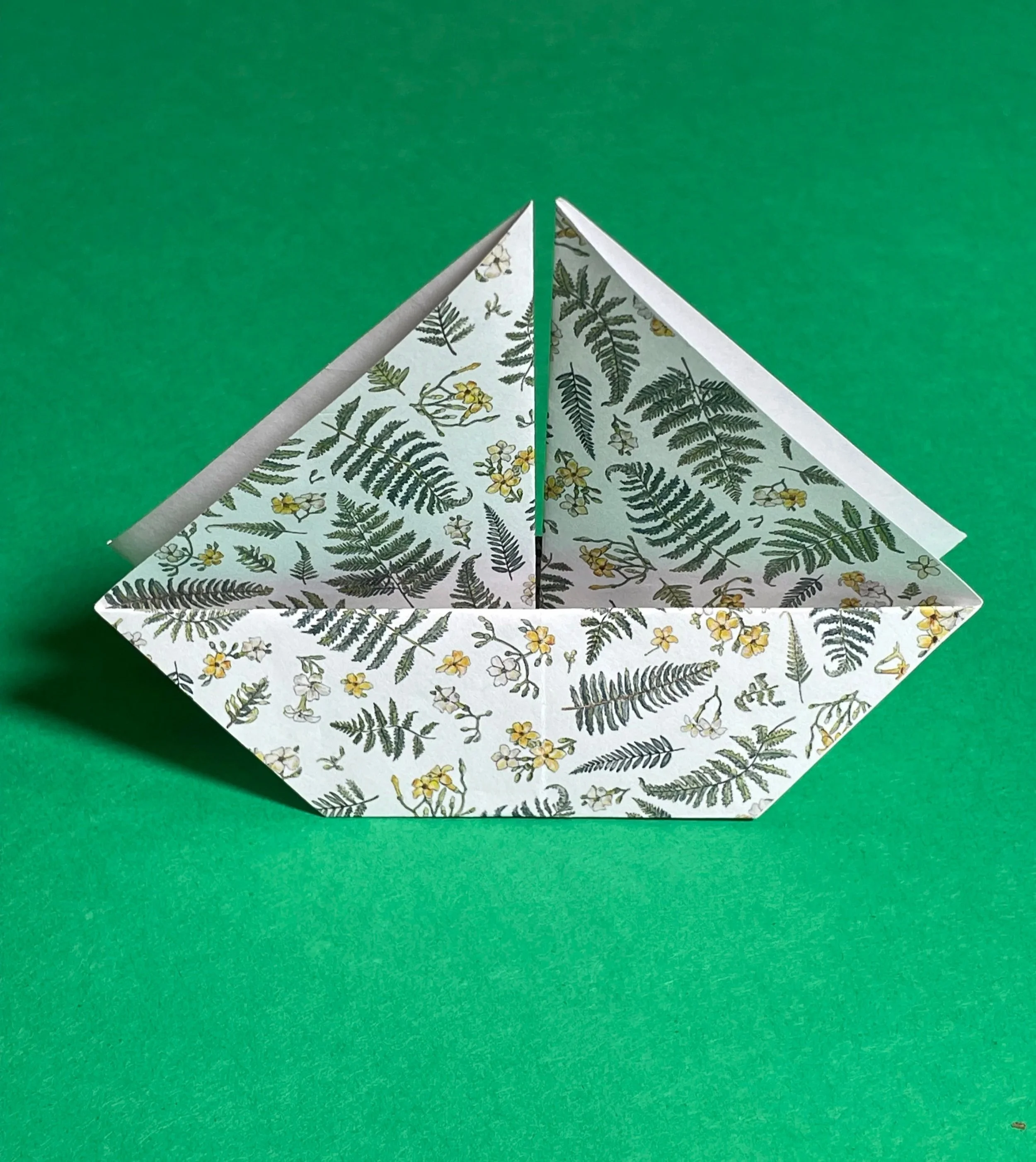 Origami Boat Instructions