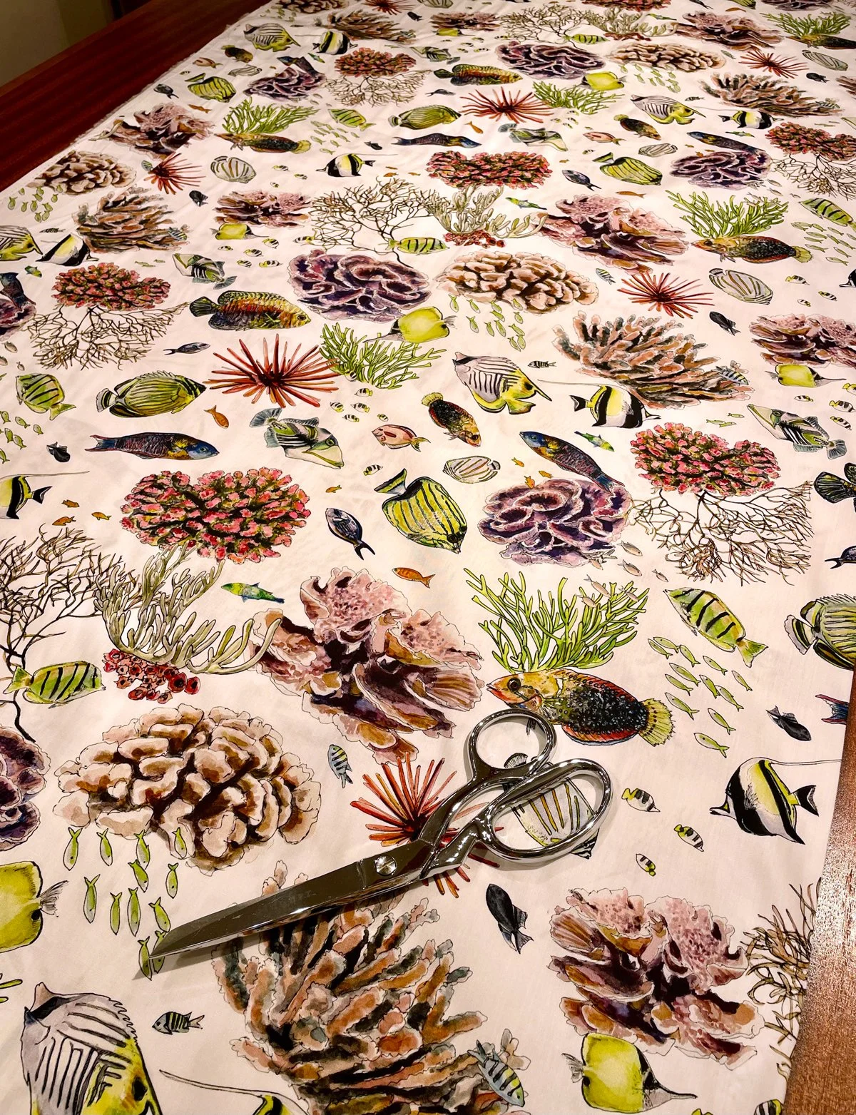Tropical Fish Textile (Fabric by the Yard)