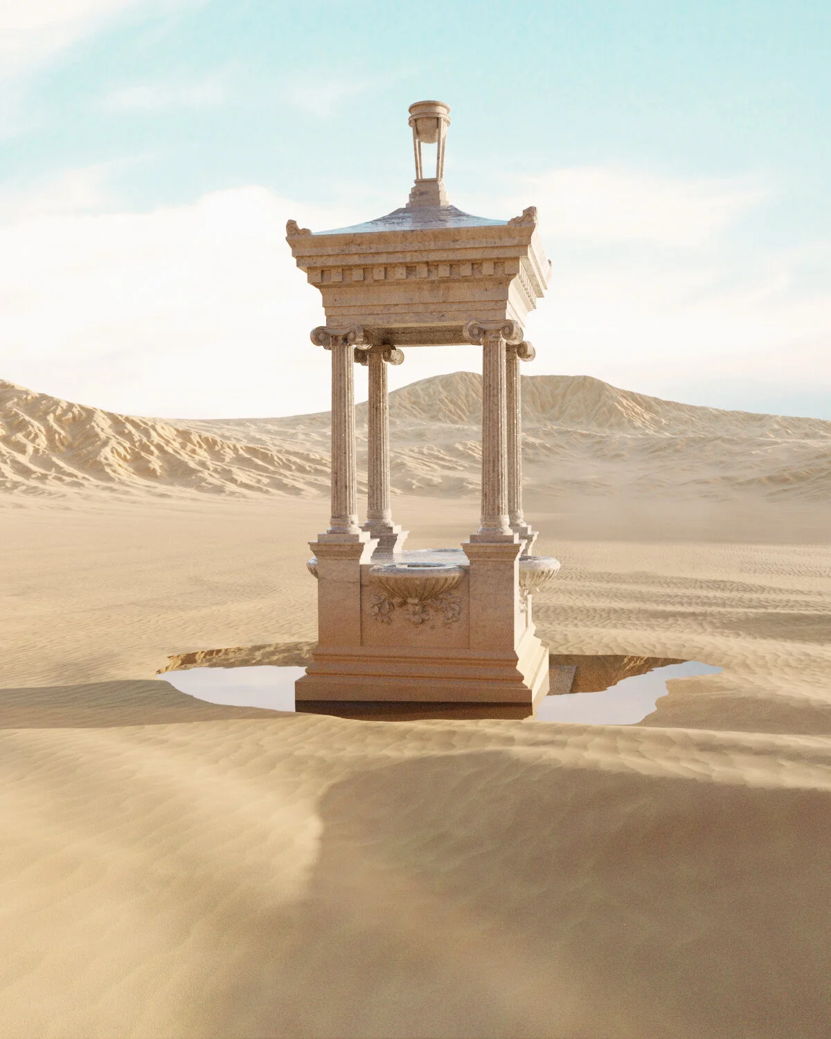 The final result from the sample tutorial