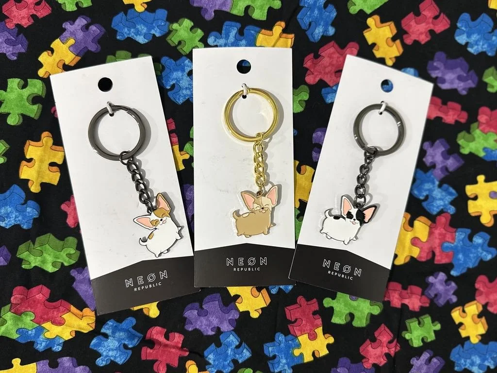 Chihuahua Keyrings