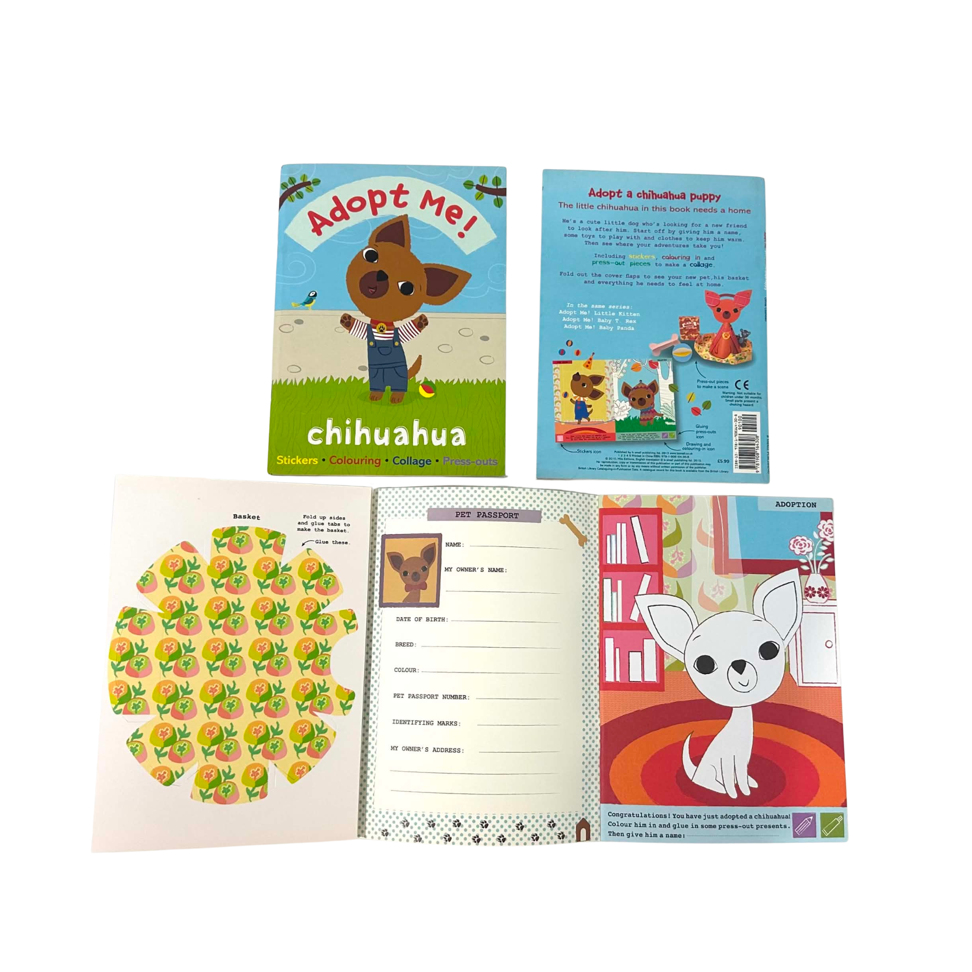 Adopt Me - Chihuahua Activity Booklet