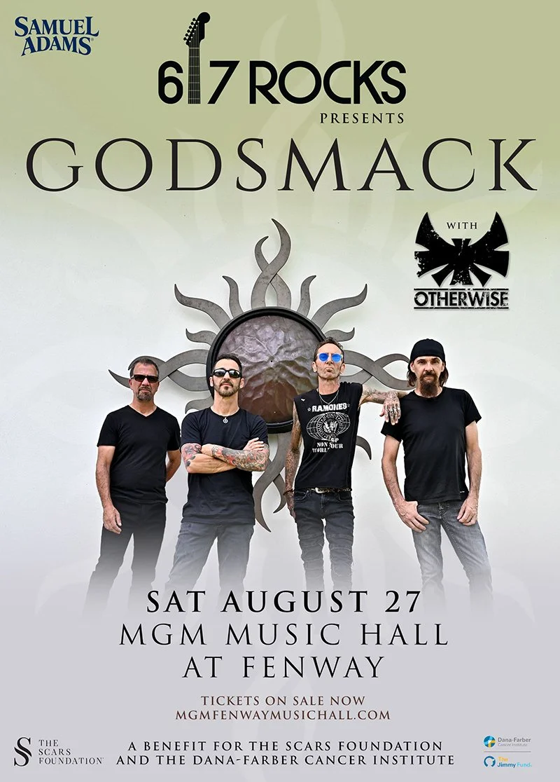 Godsmack Show to Benefit The Scars Foundation &amp; Dana-Farber Cancer Institute!