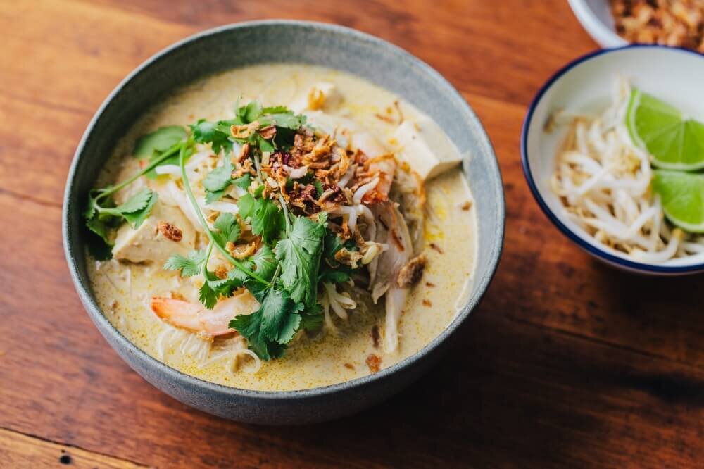 Chicken and Prawn Laksa — Farm to Fork