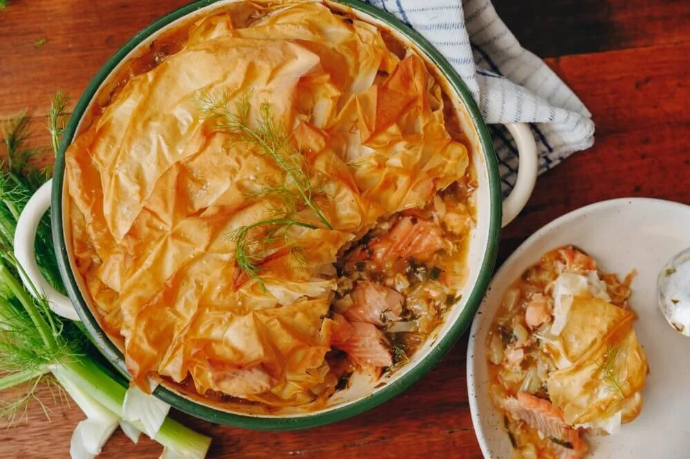 Smoked Trout Pie — Farm to Fork
