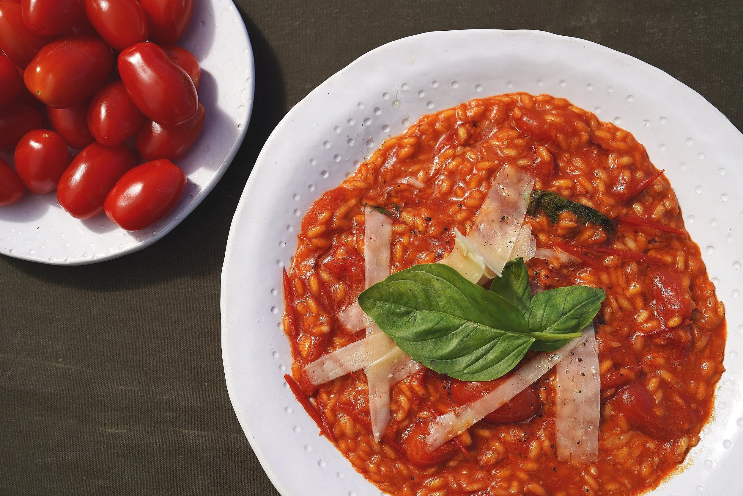 Tomato & Basil Risotto — Farm to Fork