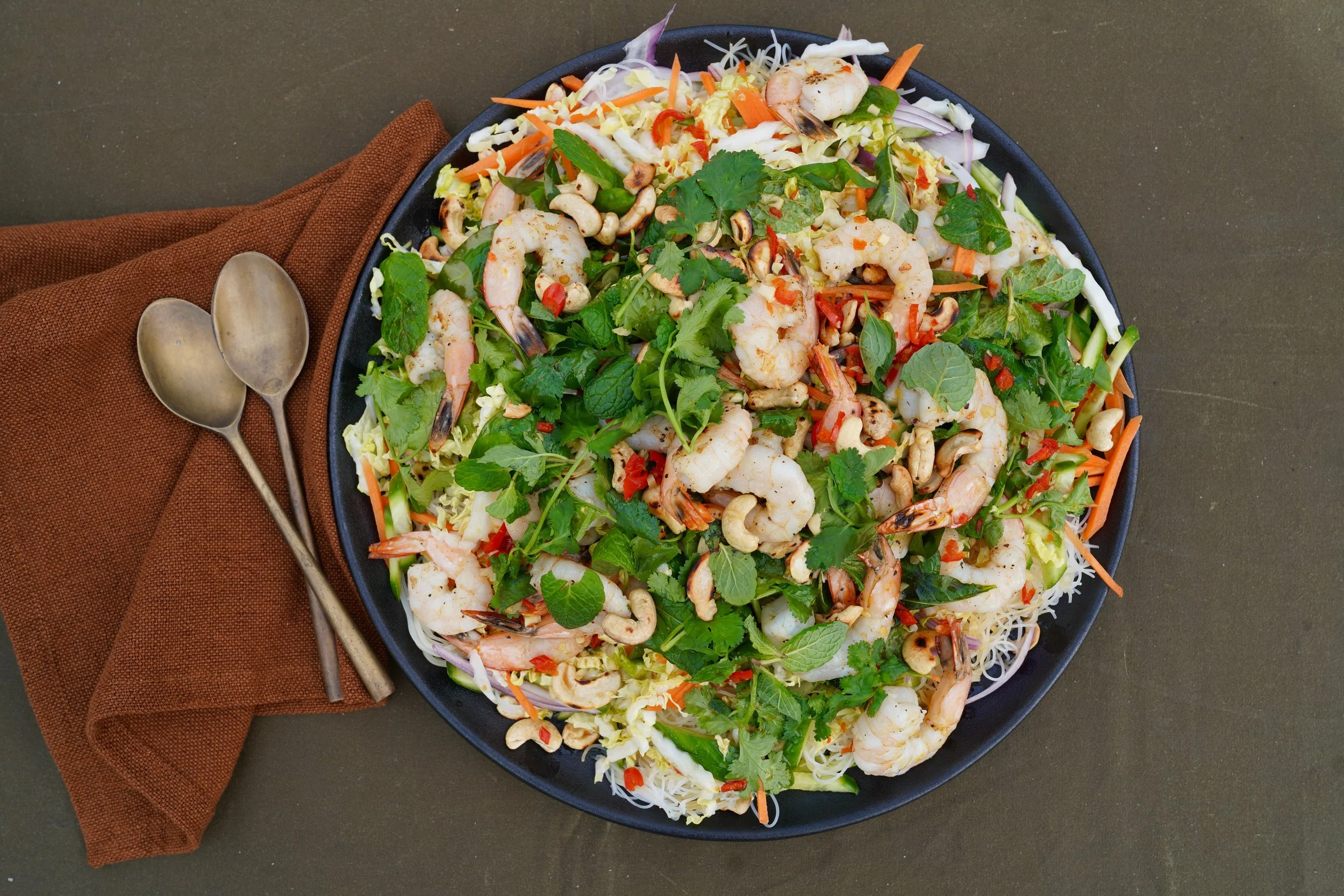 Prawn and Herb Noodle Salad
