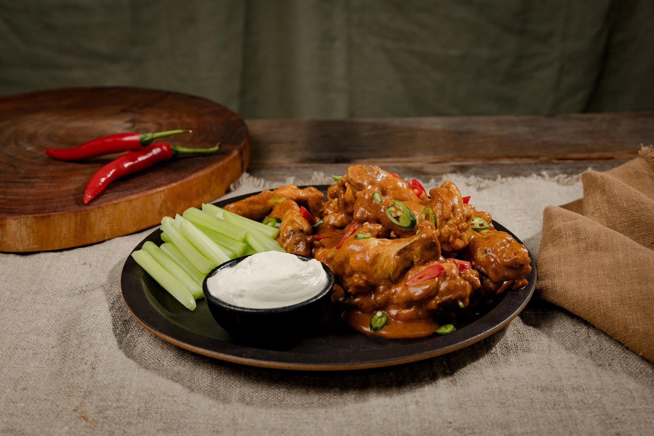 Butter Chicken Wings