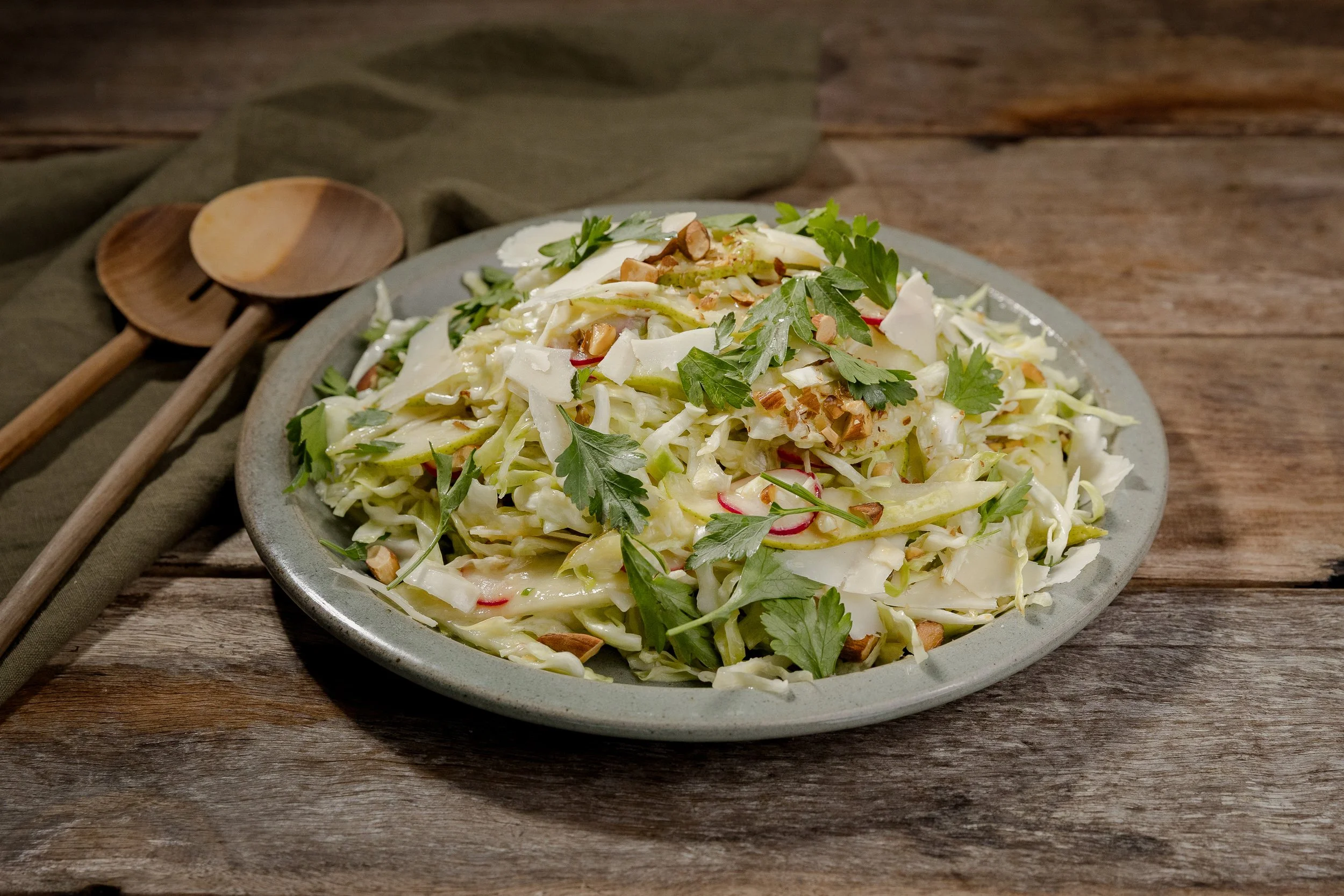 Pickled Pear Slaw