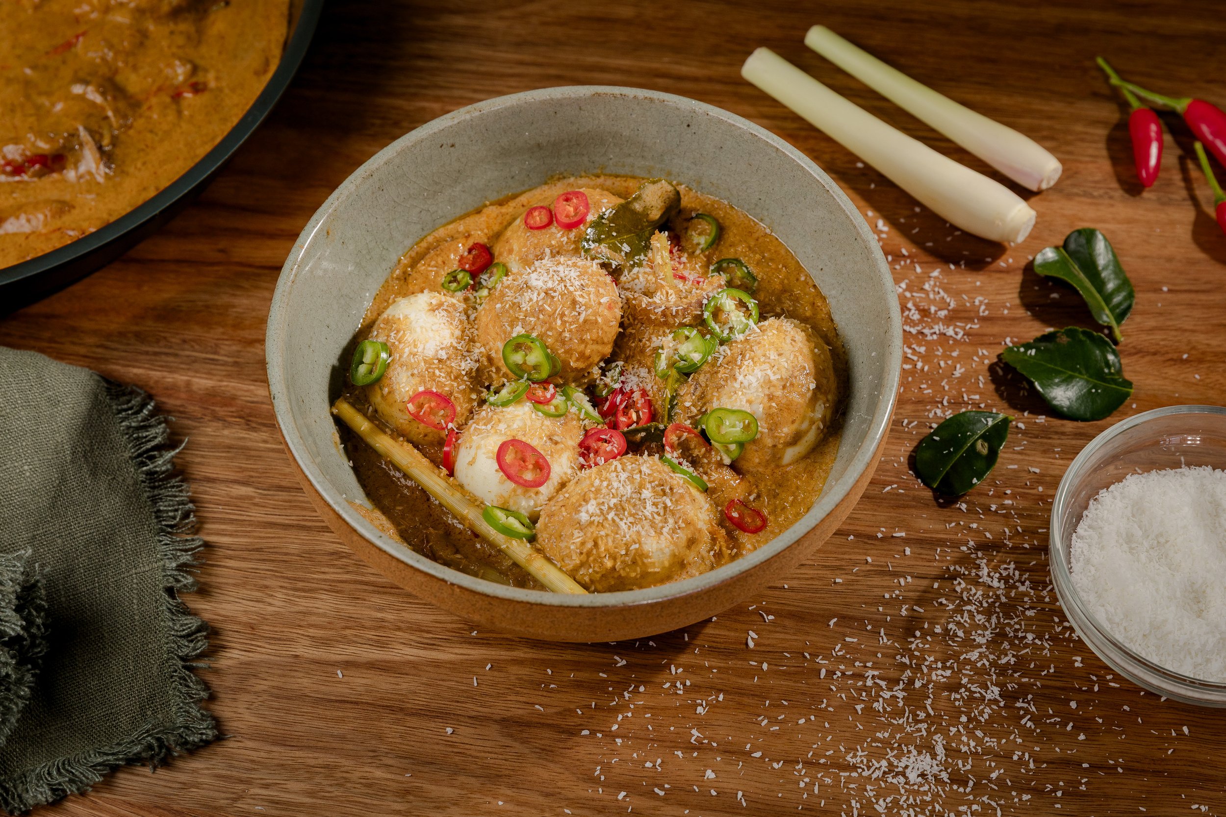 Rendang Egg Curry