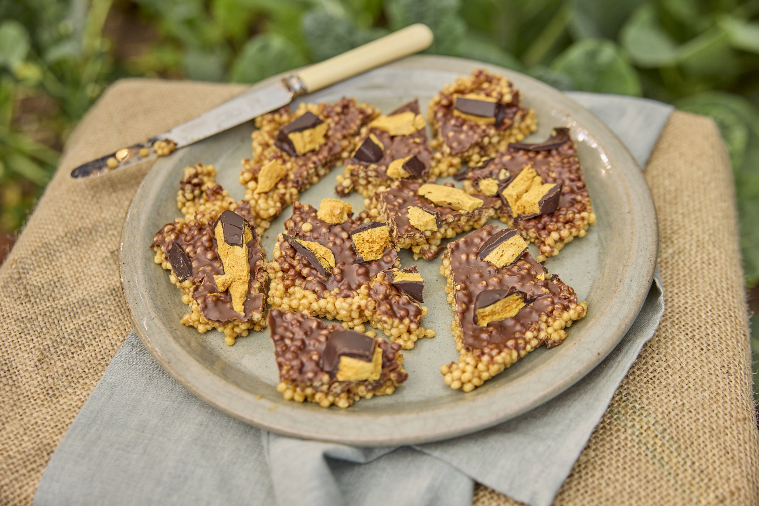 Chocolate Golden Comb Slice
