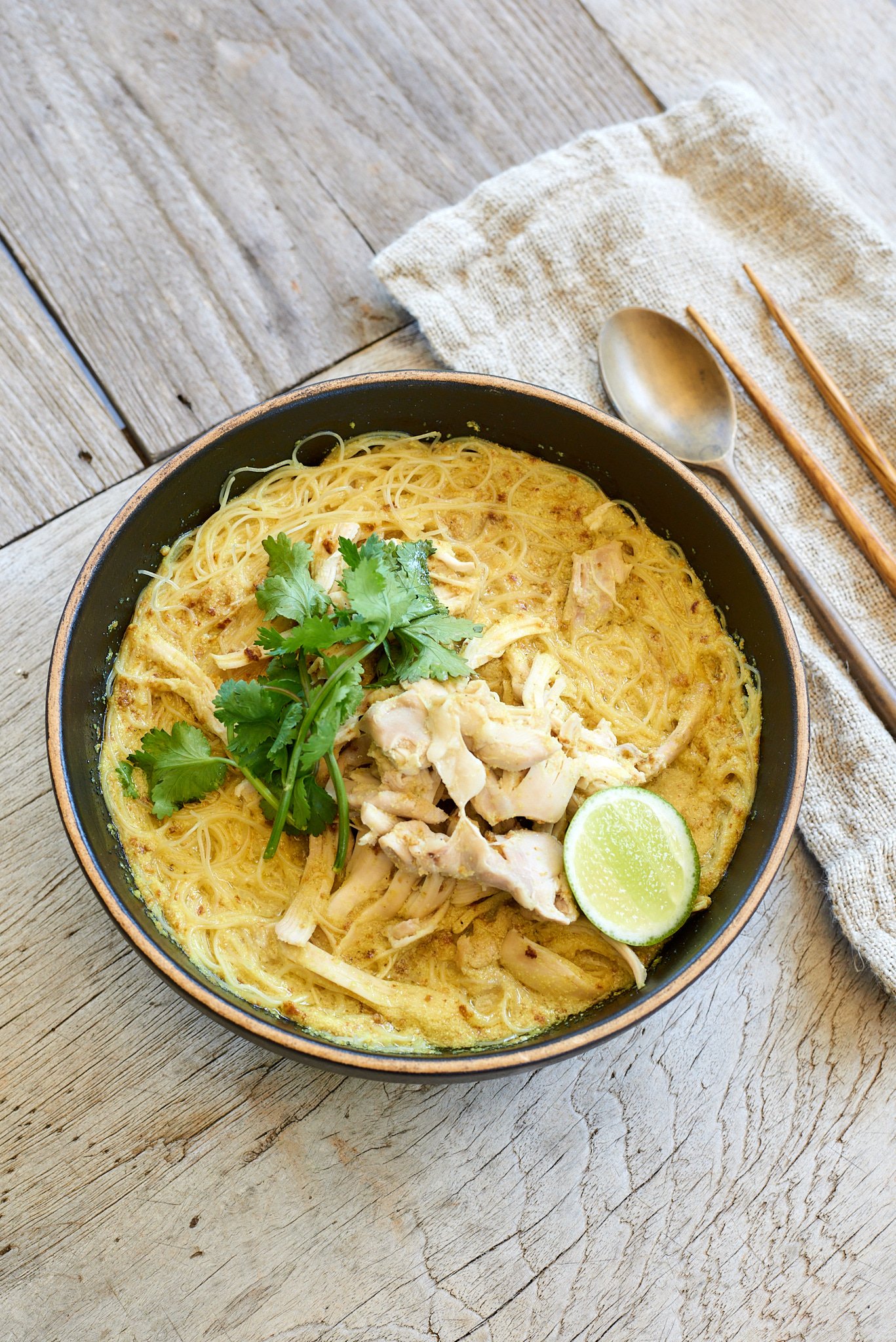 Soto Ayam - Indonesian Chicken Noodle Soup