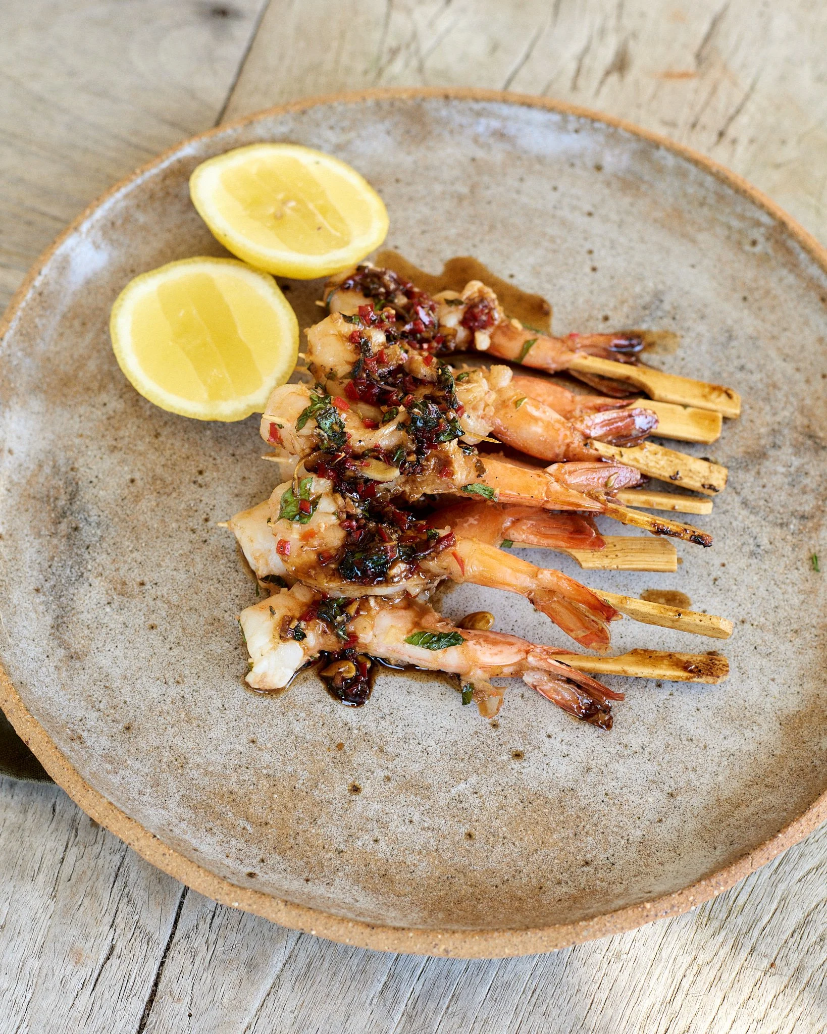 Vietnamese Prawn Skewers