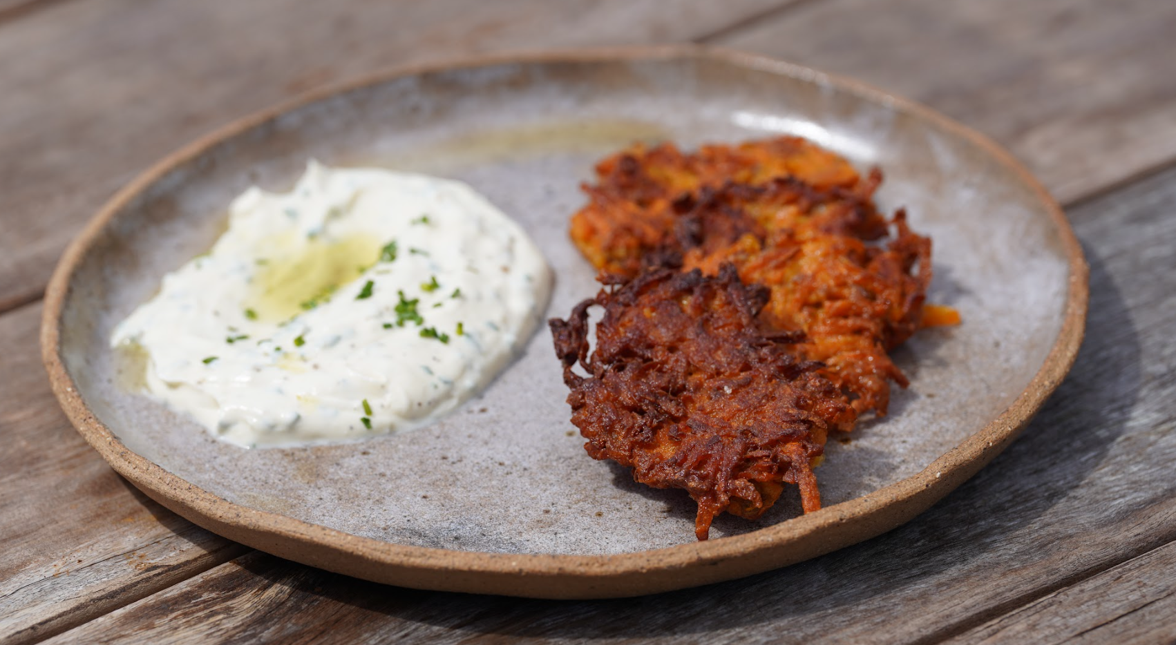 Sweet Potato Latkes