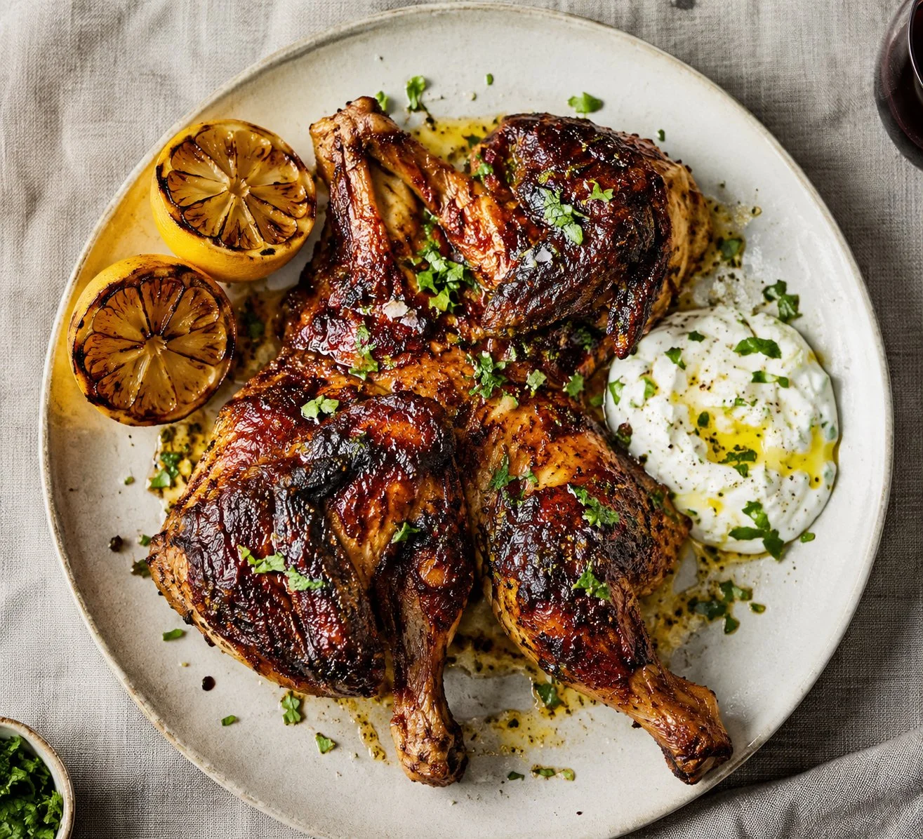 Yoghurt Spiced Roast Chicken