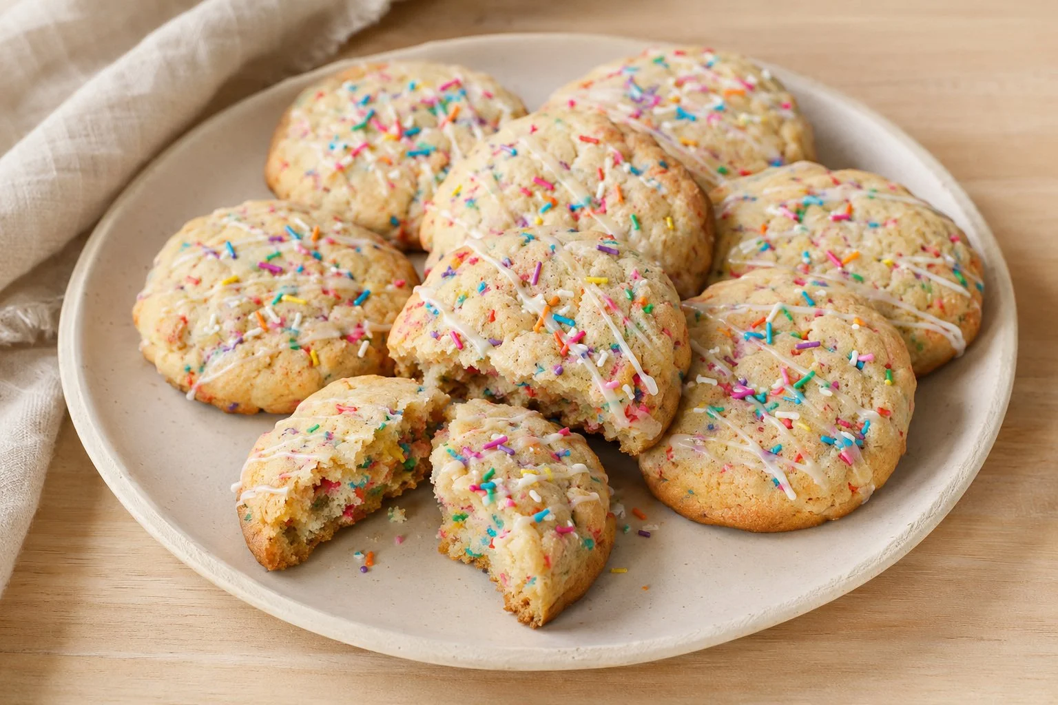 Birthday Cake Cookies