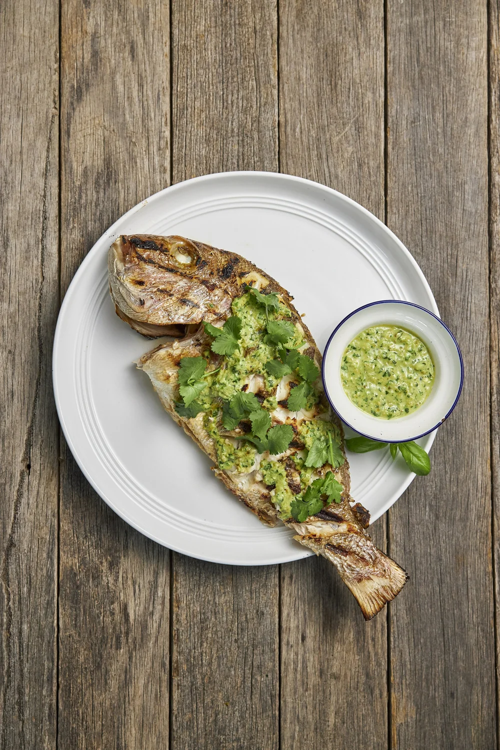 Whole Snapper with Jalapeno Sauce — Farm to Fork