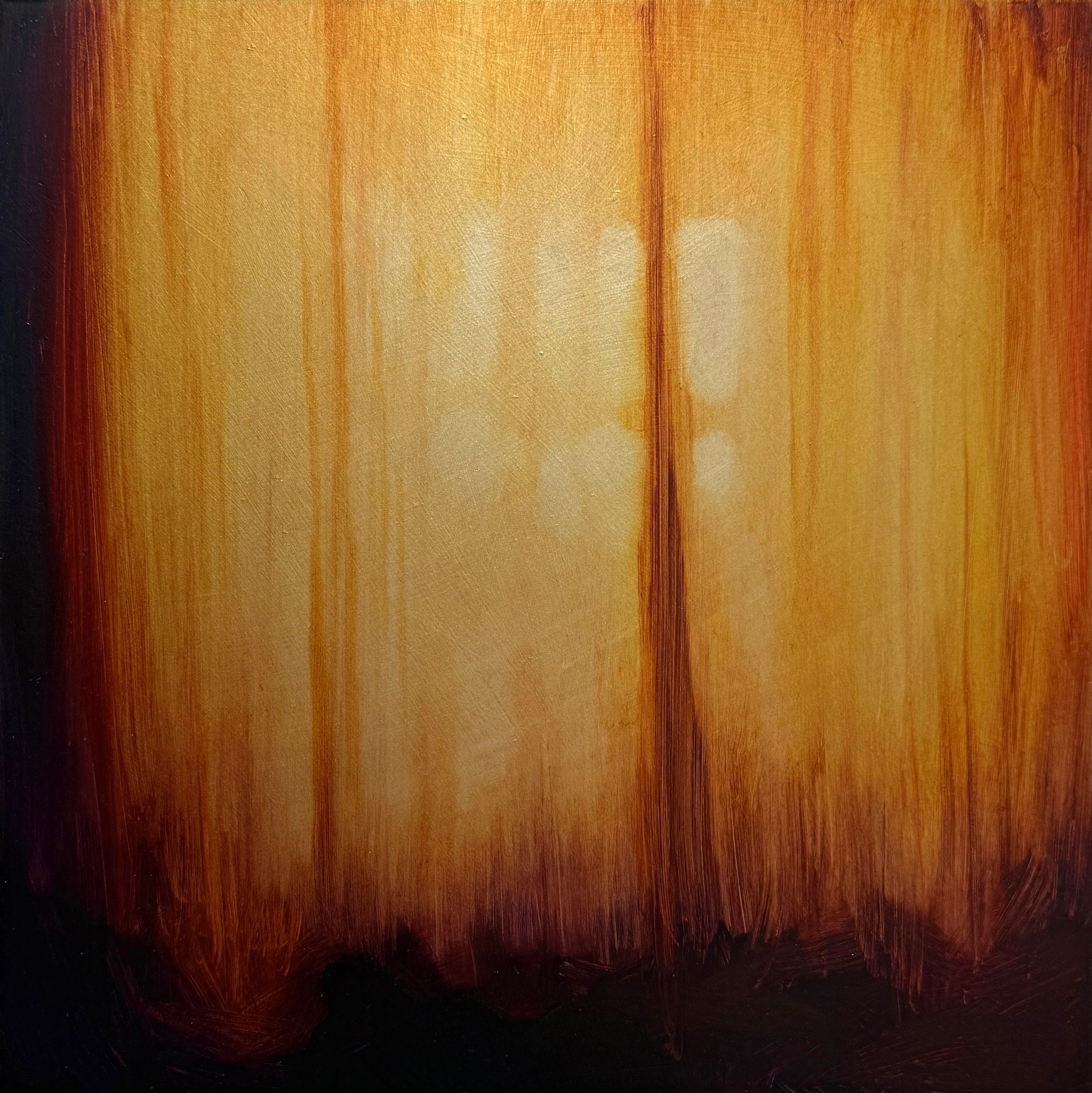 Barely Morning, 2026, oil on panel, 21 x 21
