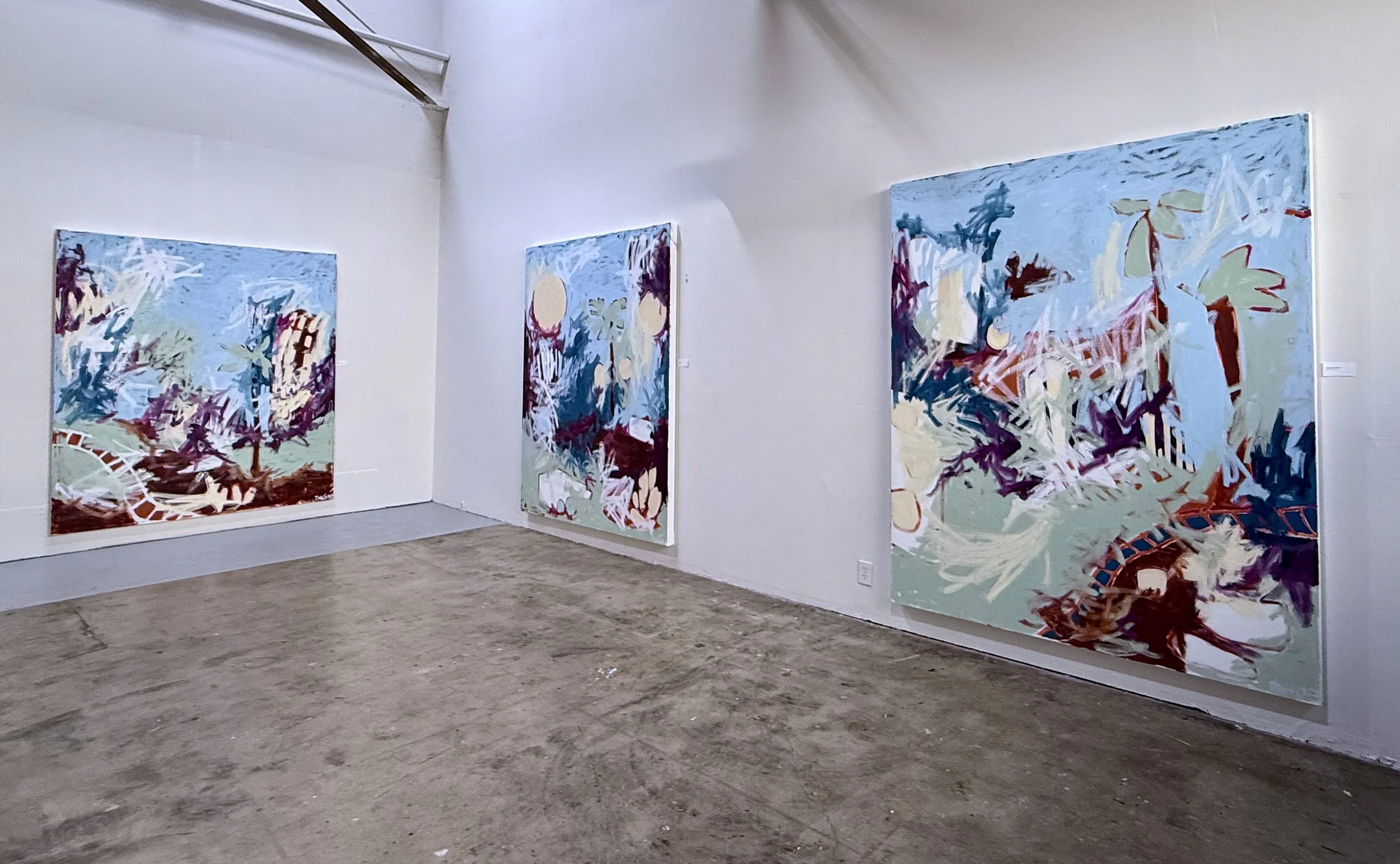  installation shot// blurred optics 